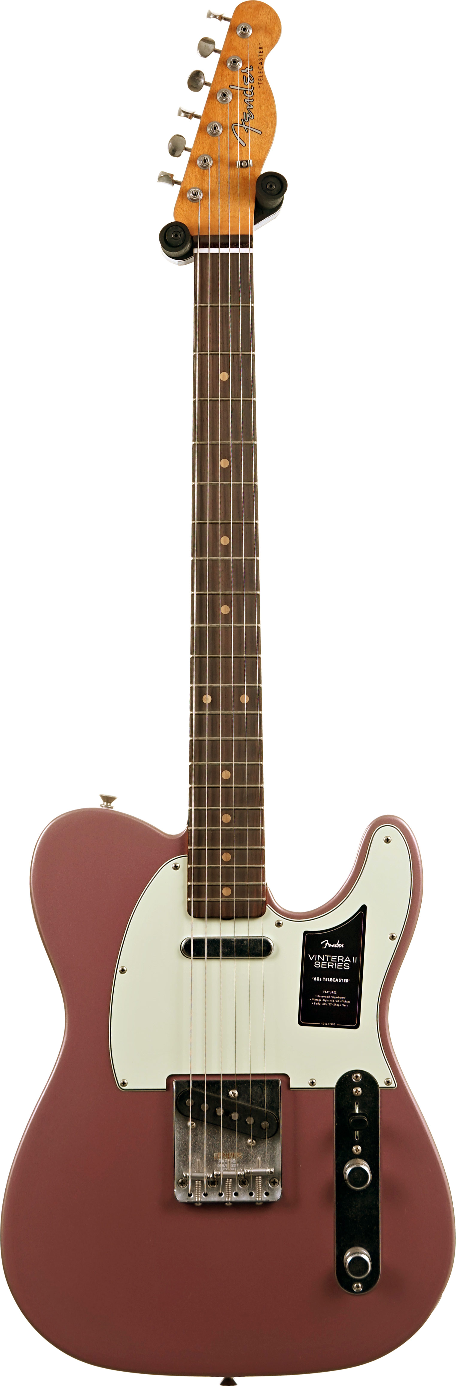 GUITARGUITAR Fender Limited Edition Vintera II Road Worn '60s Telecaster Rosewood Fingerboard Burgundy Mist Metallic #MX25004865