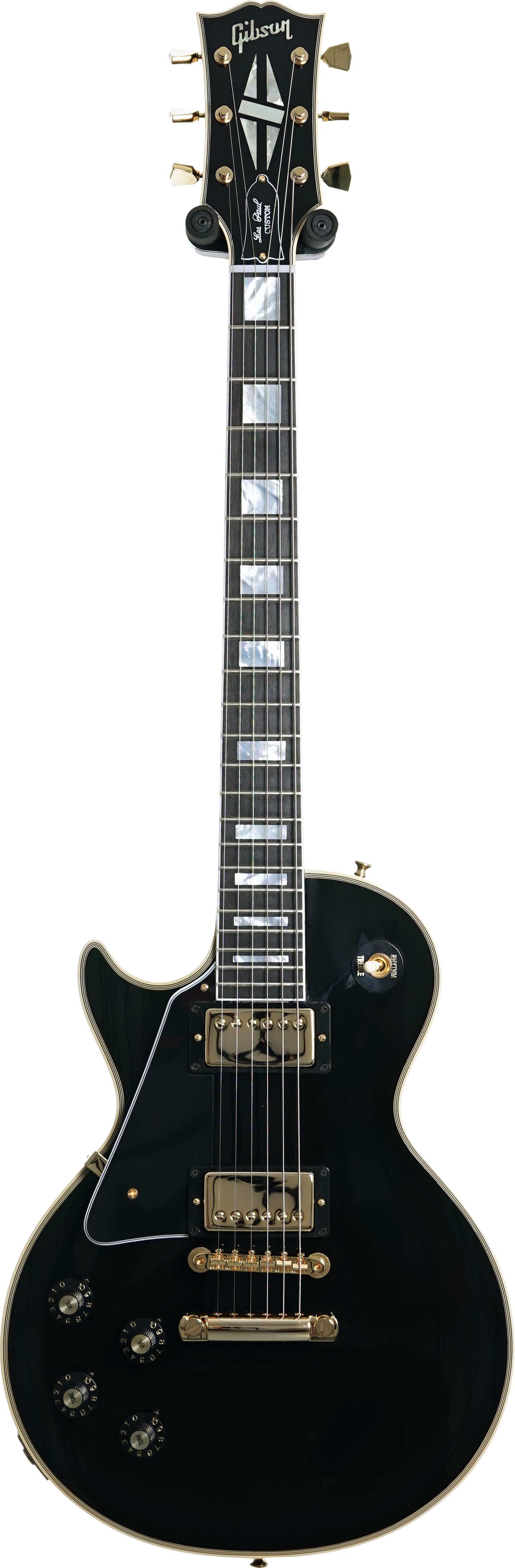 GUITARGUITAR Gibson Custom Shop 1968 Les Paul Custom Reissue Gloss Ebony Left Handed #408638