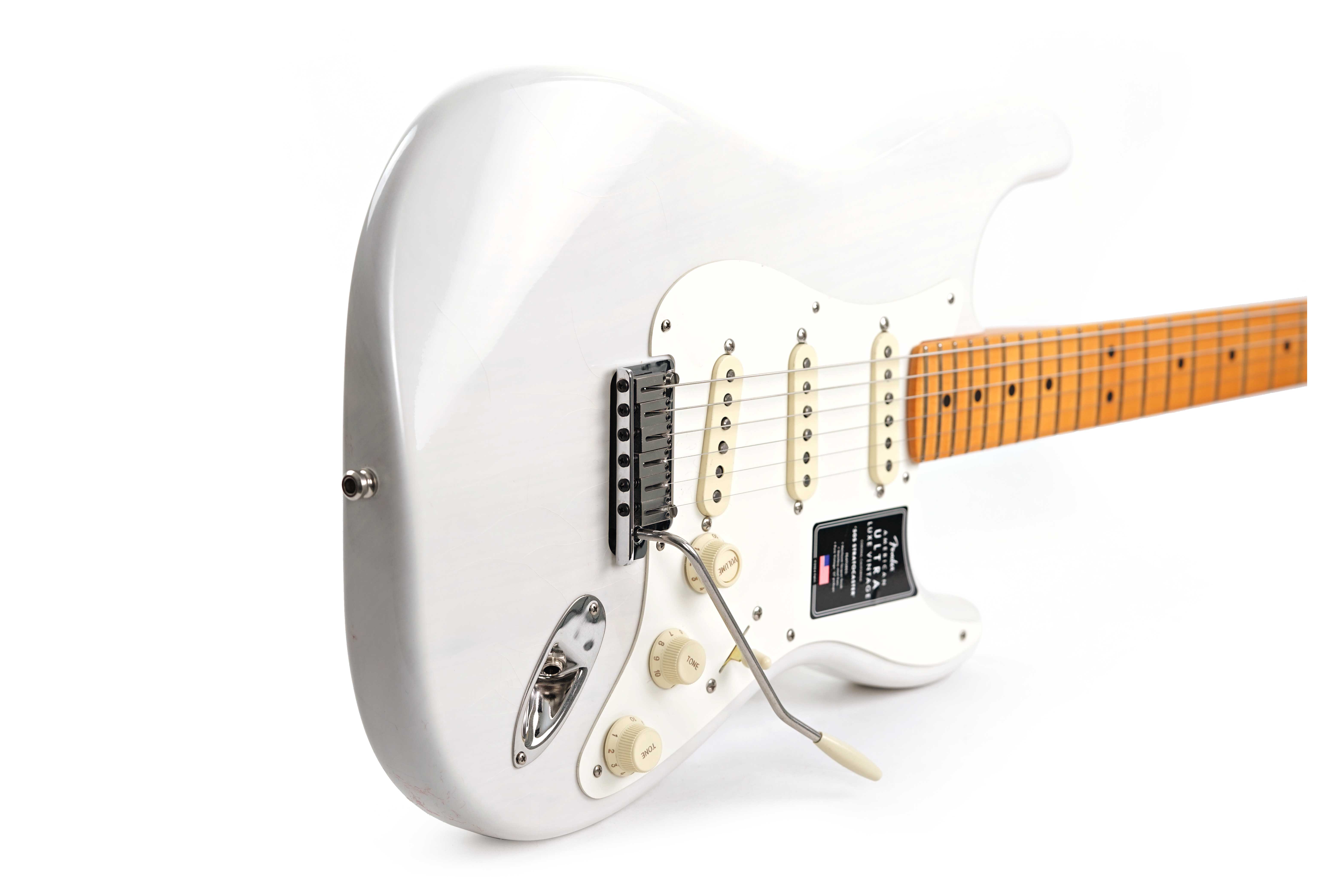 GUITARGUITAR Fender Ultra Luxe Vintage 50s Stratocaster White Blonde #US25015256