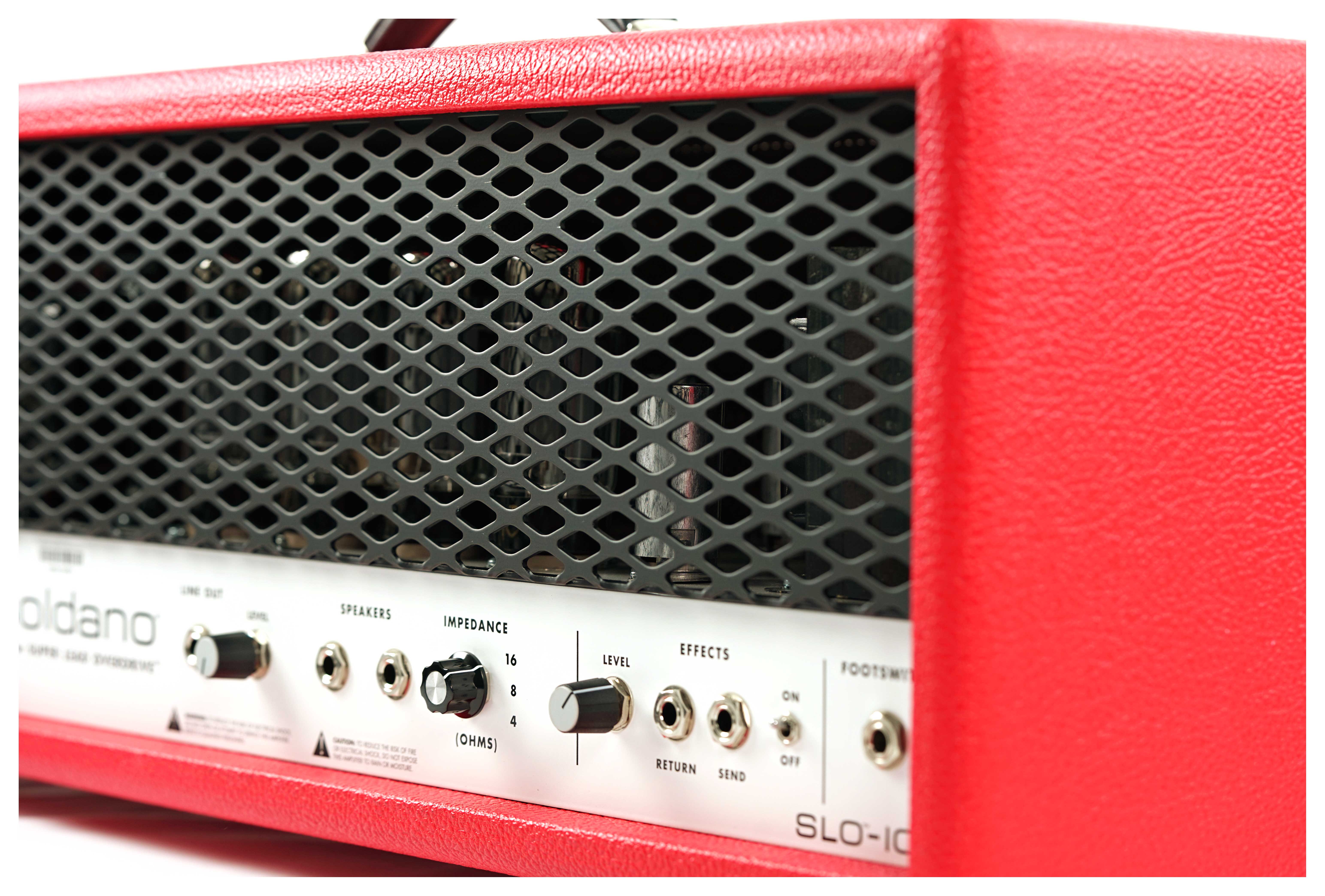 GUITARGUITAR Soldano SLO-100 Red Tolex Valve Amp Head