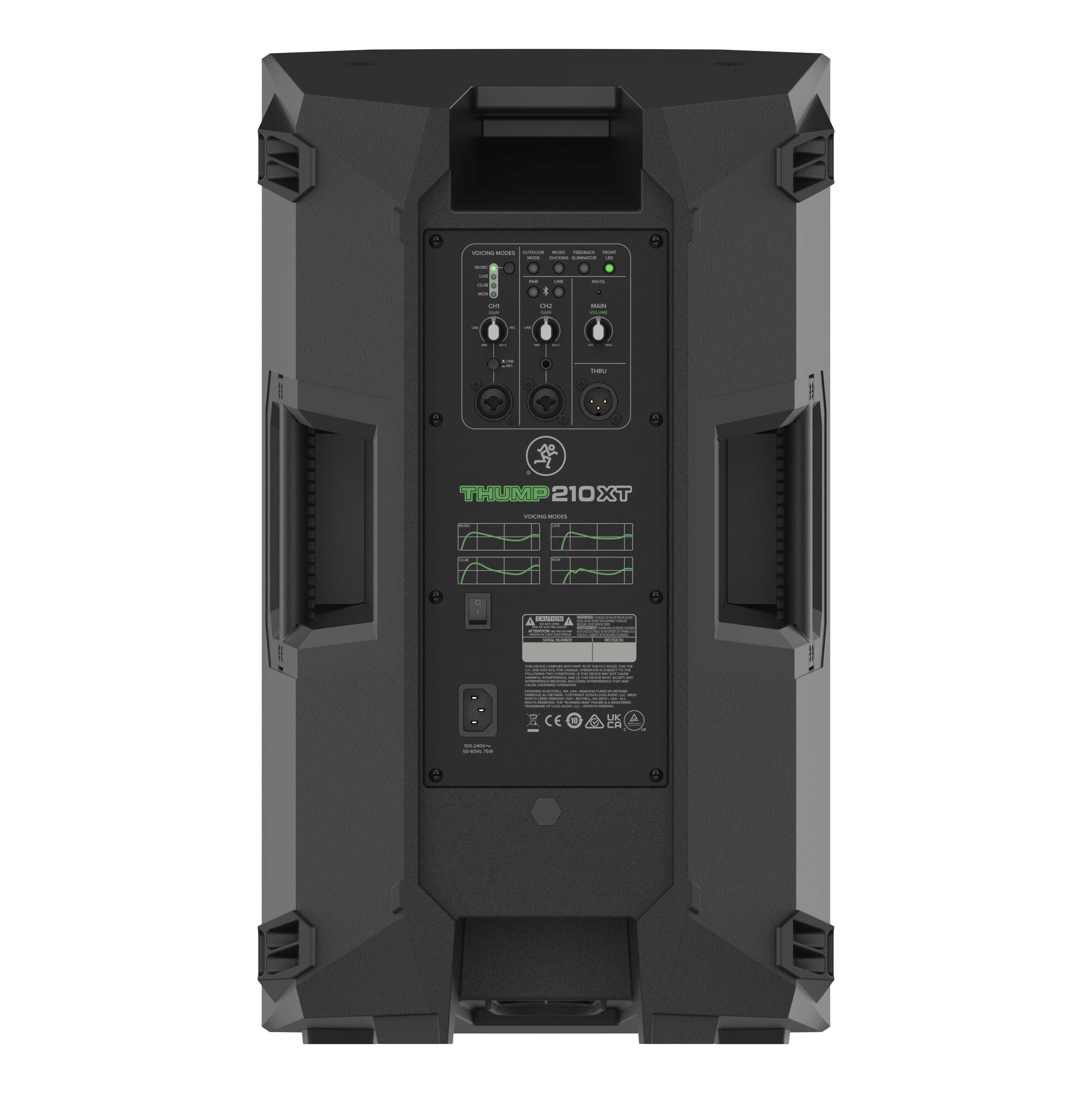 GUITARGUITAR Mackie Thump210XT 10 Inch 1400W Enhanced Powered Loudspeaker (Single)