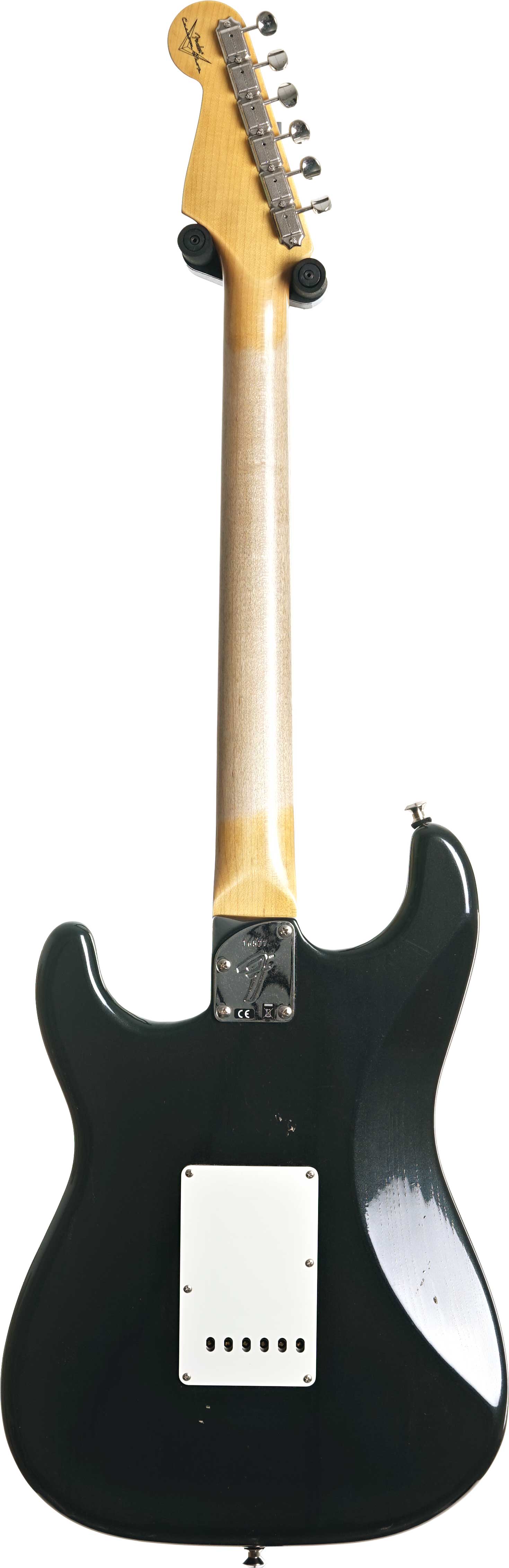 GUITARGUITAR Fender Custom Shop Postmodern Stratocaster Journeyman with Closet Classic Hardware Aged Metallic Charcoal Black #XN16577