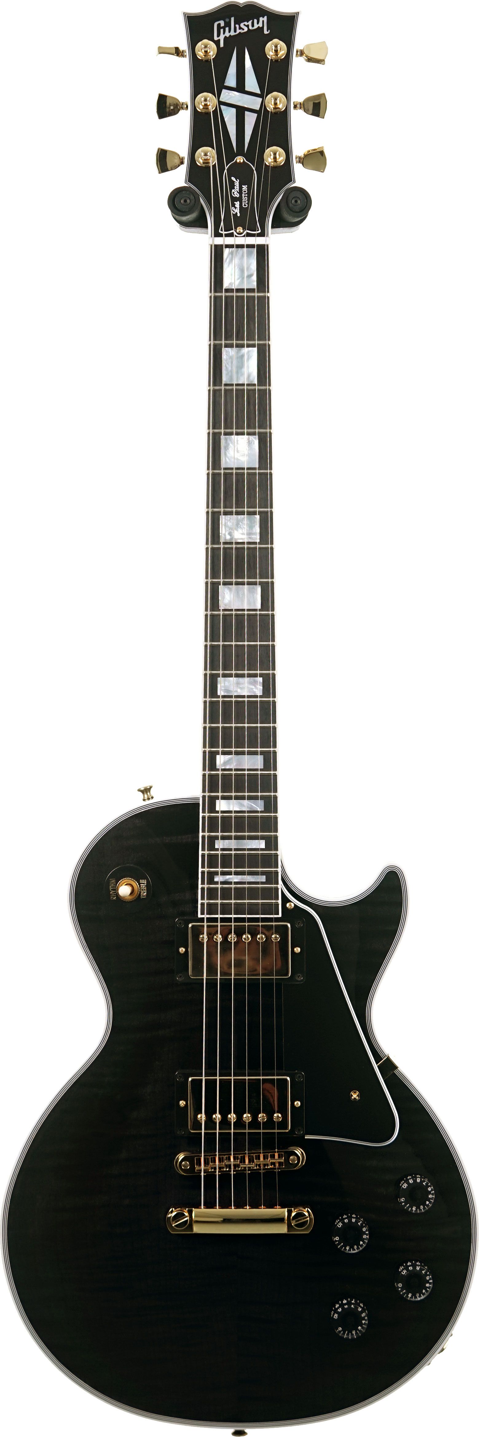 GUITARGUITAR Gibson Custom Shop Dealer Select Les Paul Custom Trans Black #CS502284