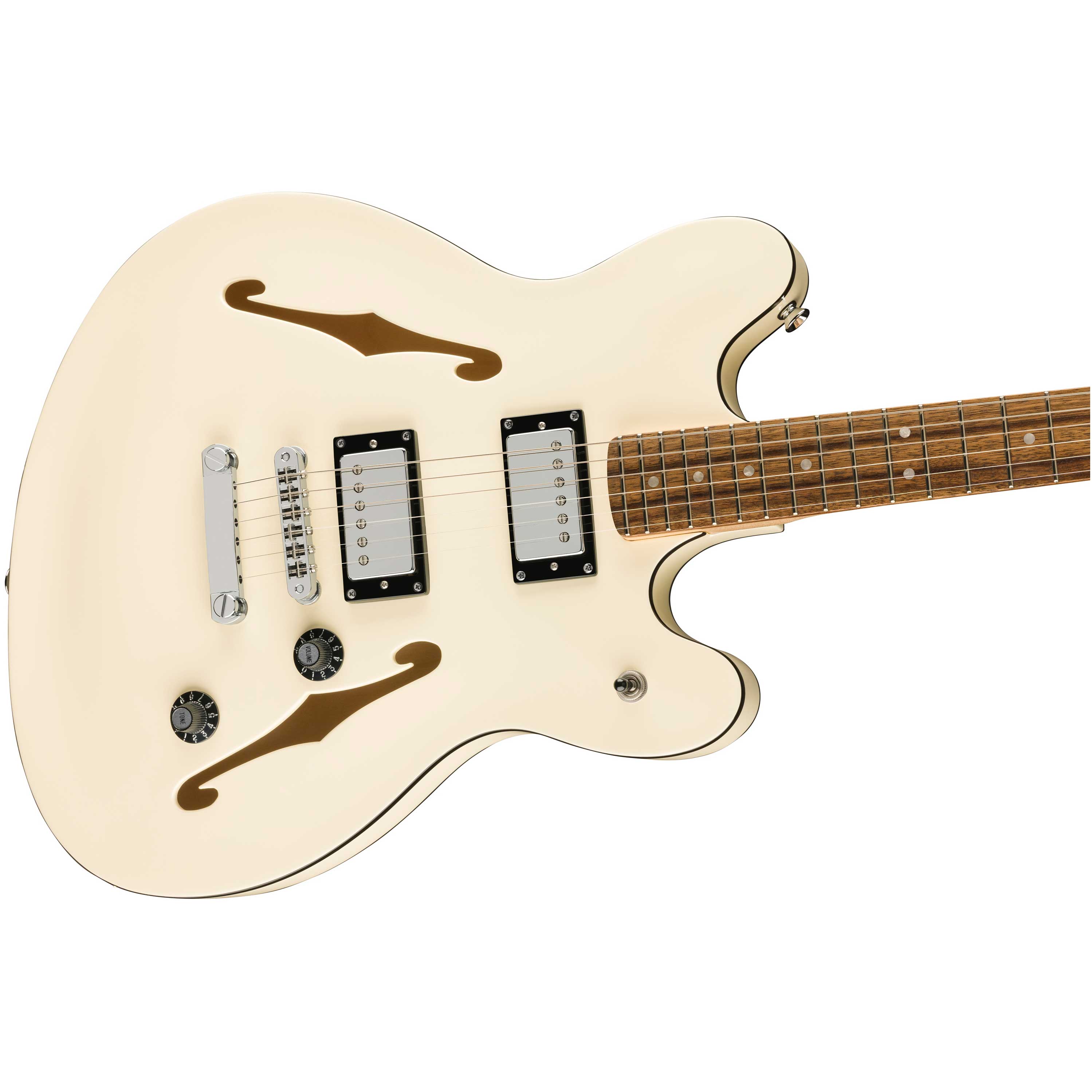 GUITARGUITAR Squier Affinity Series Starcaster Deluxe Indian Laurel Fingerboard Olympic White