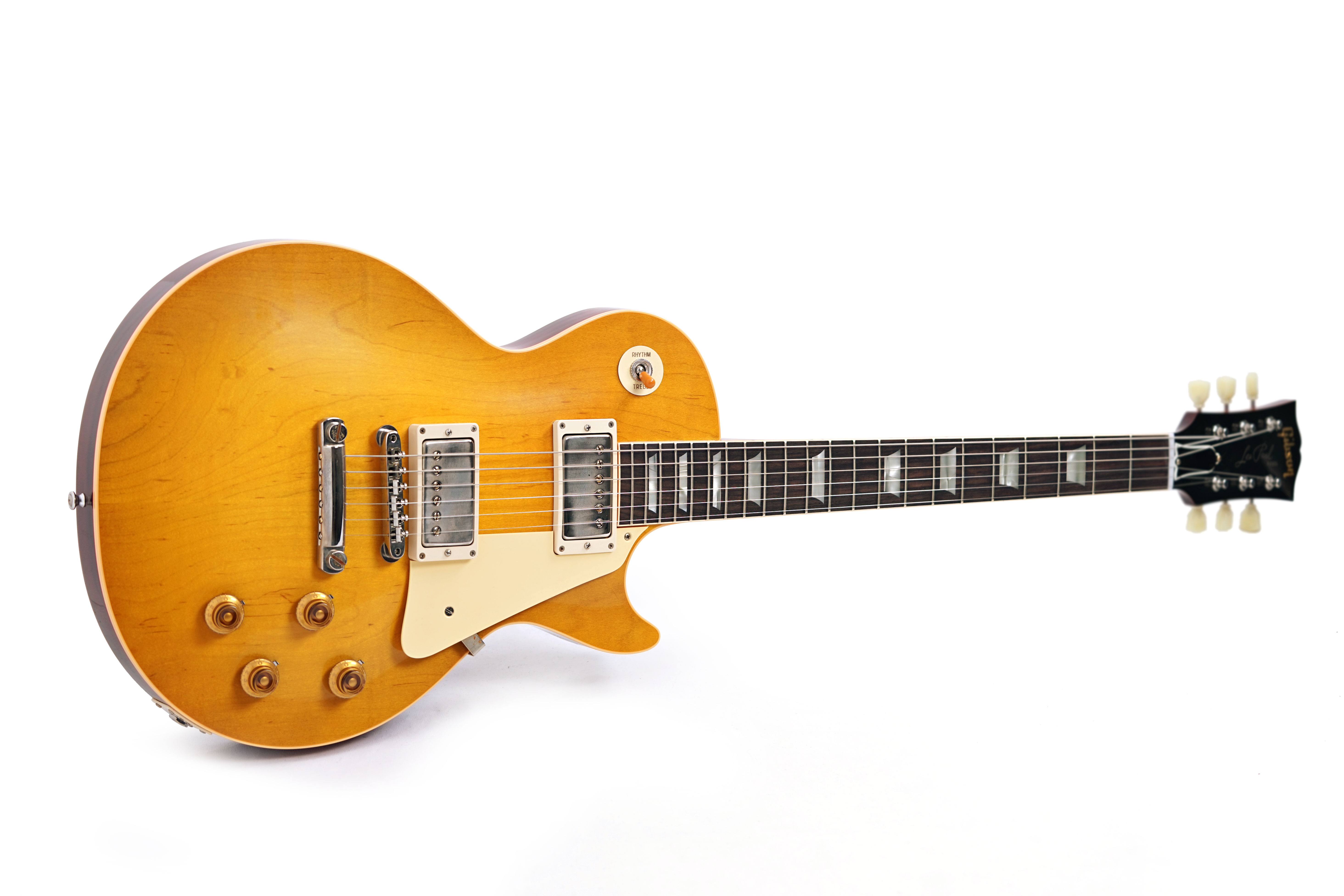 GUITARGUITAR Gibson Custom Shop 1958 Les Paul Standard Reissue Lemon Burst VOS #85585