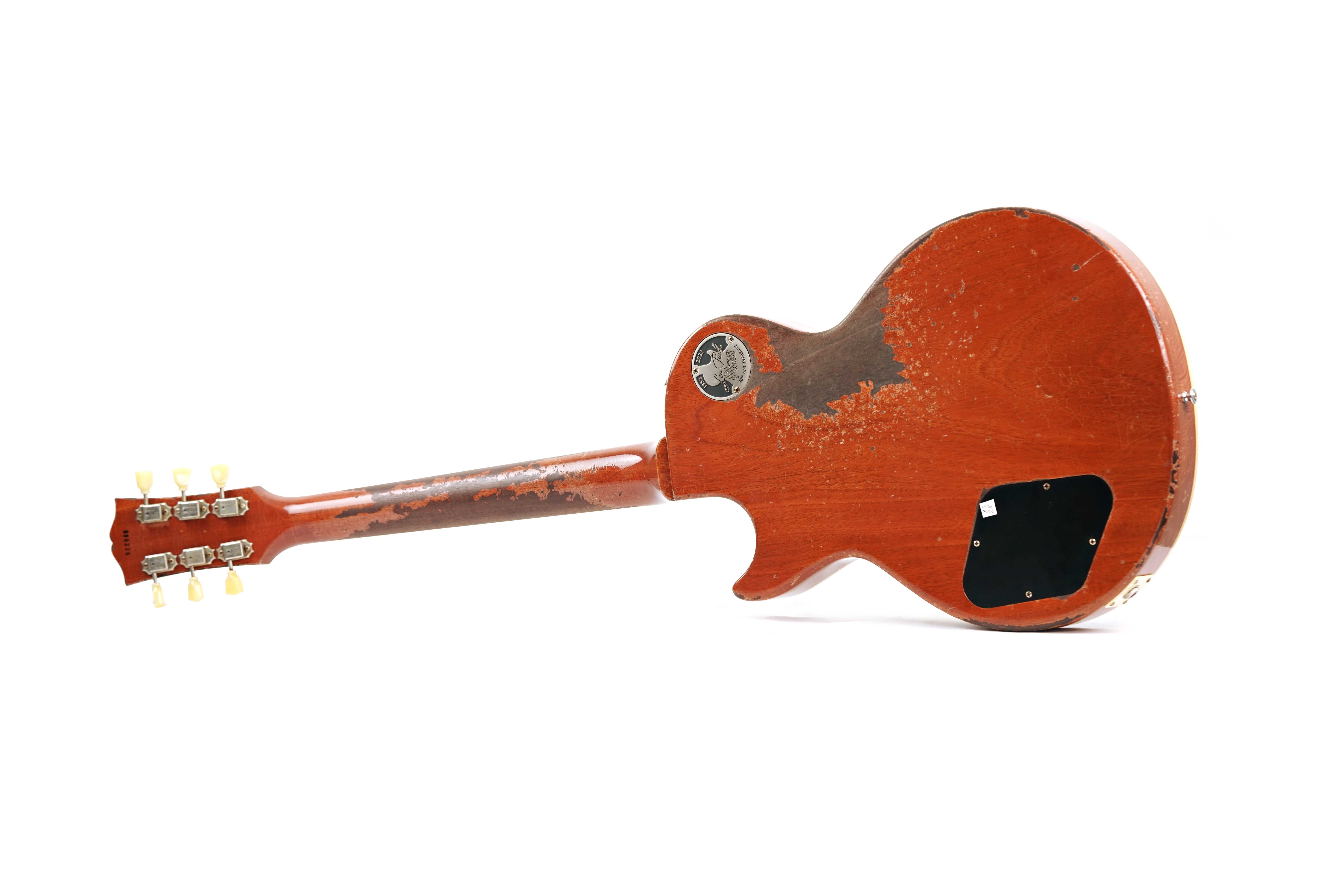 GUITARGUITAR Gibson Custom Shop Murphy Lab 1959 Les Paul Standard Reissue Ultra Heavy Aged Kindred Burst #922066