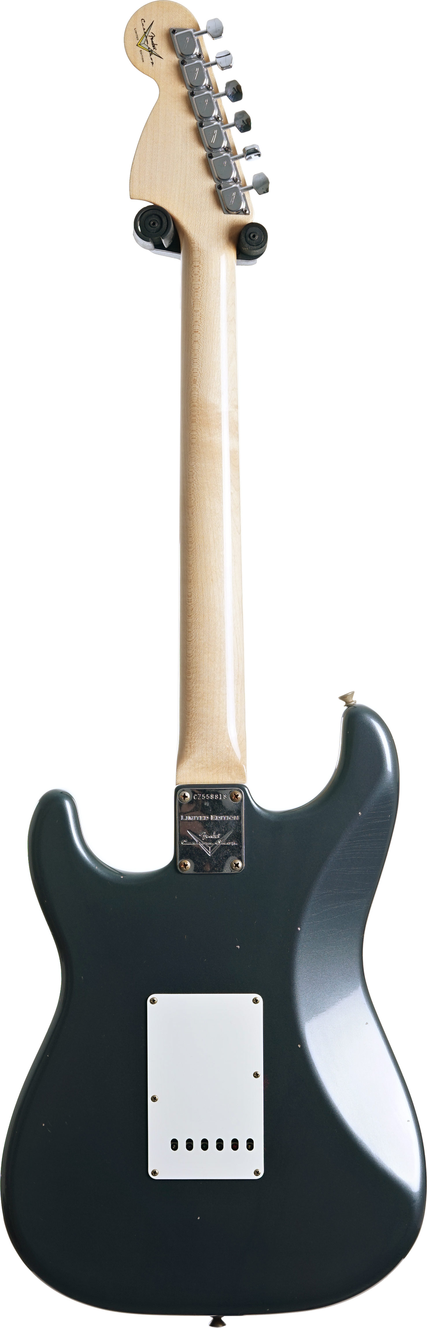 GUITARGUITAR Fender Custom Shop Limited Edition 1969 Stratocaster Journeyman Relic Aged Charcoal Frosted Metallic #CZ558818