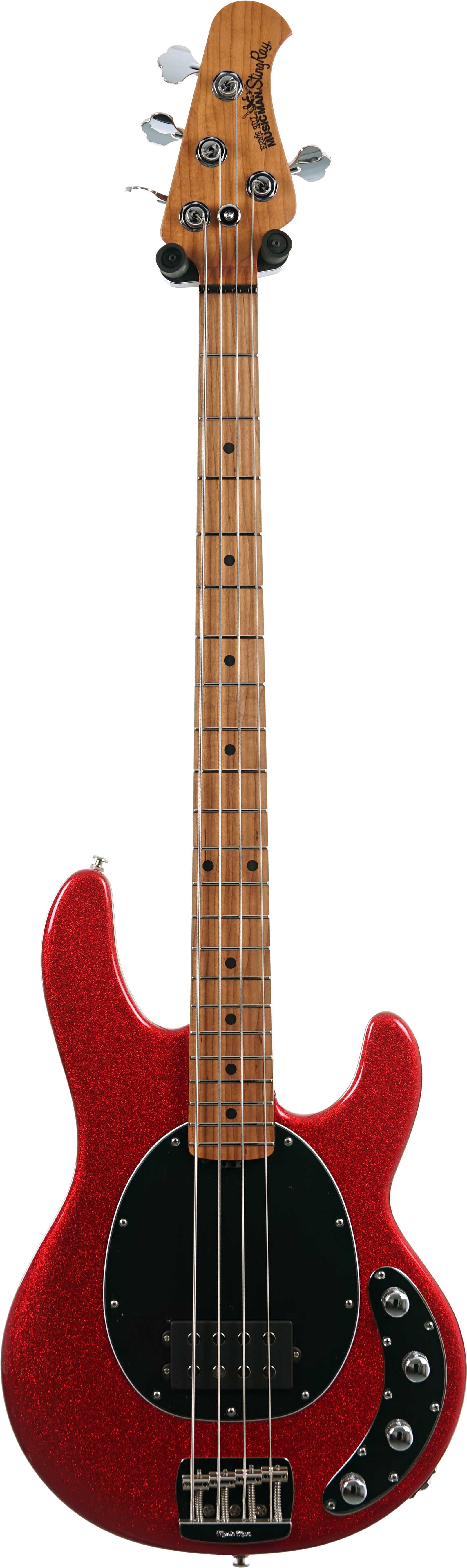 GUITARGUITAR Music Man Stingray 4 Red Sparkle guitarguitar Exclusive #K10624