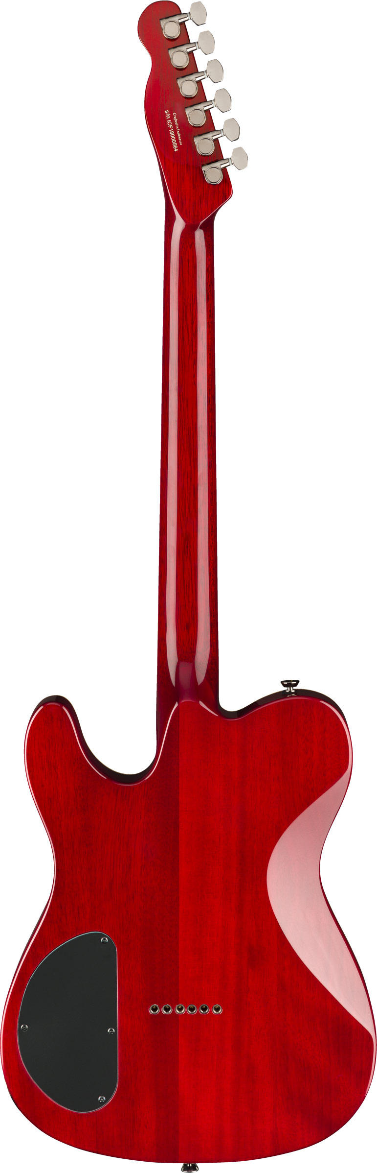 GUITARGUITAR Fender Custom Telecaster FMT HH Crimson Red Indian Laurel Fingerboard