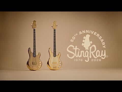 GUITARGUITAR Music Man 50th Anniversary Stingray Molten Gold