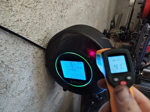 Avec 70° interne, le capot est autour de 41/42°C