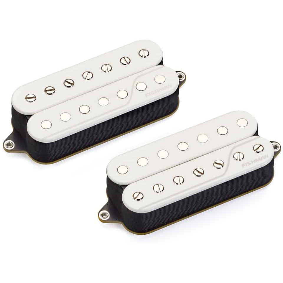 GUITARGUITAR Fishman Fluence Classic Humbucker 7-String Open White Set