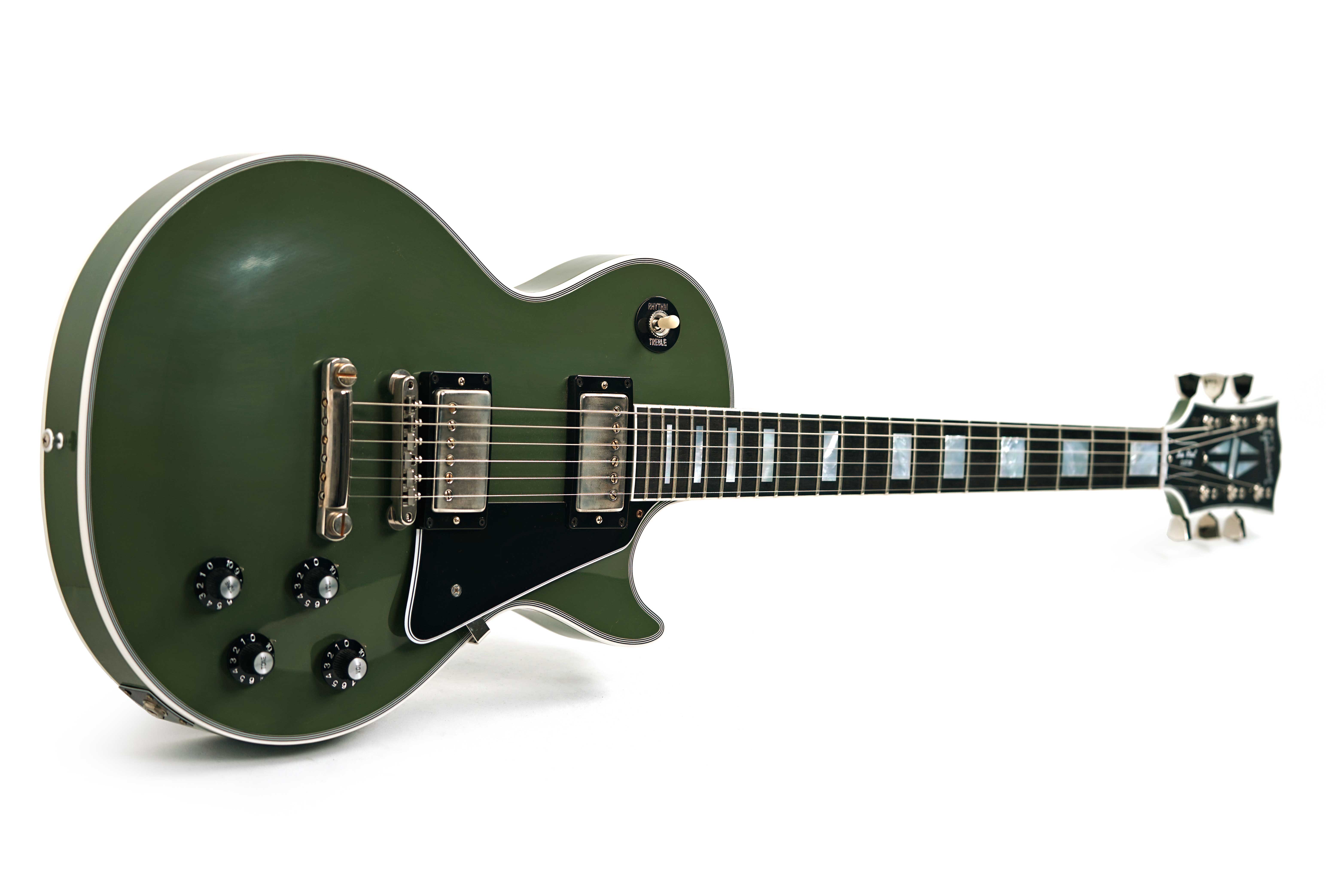 GUITARGUITAR Gibson Custom Shop Dealer Select 1968 Les Paul Custom VOS Olive Drab  #505928