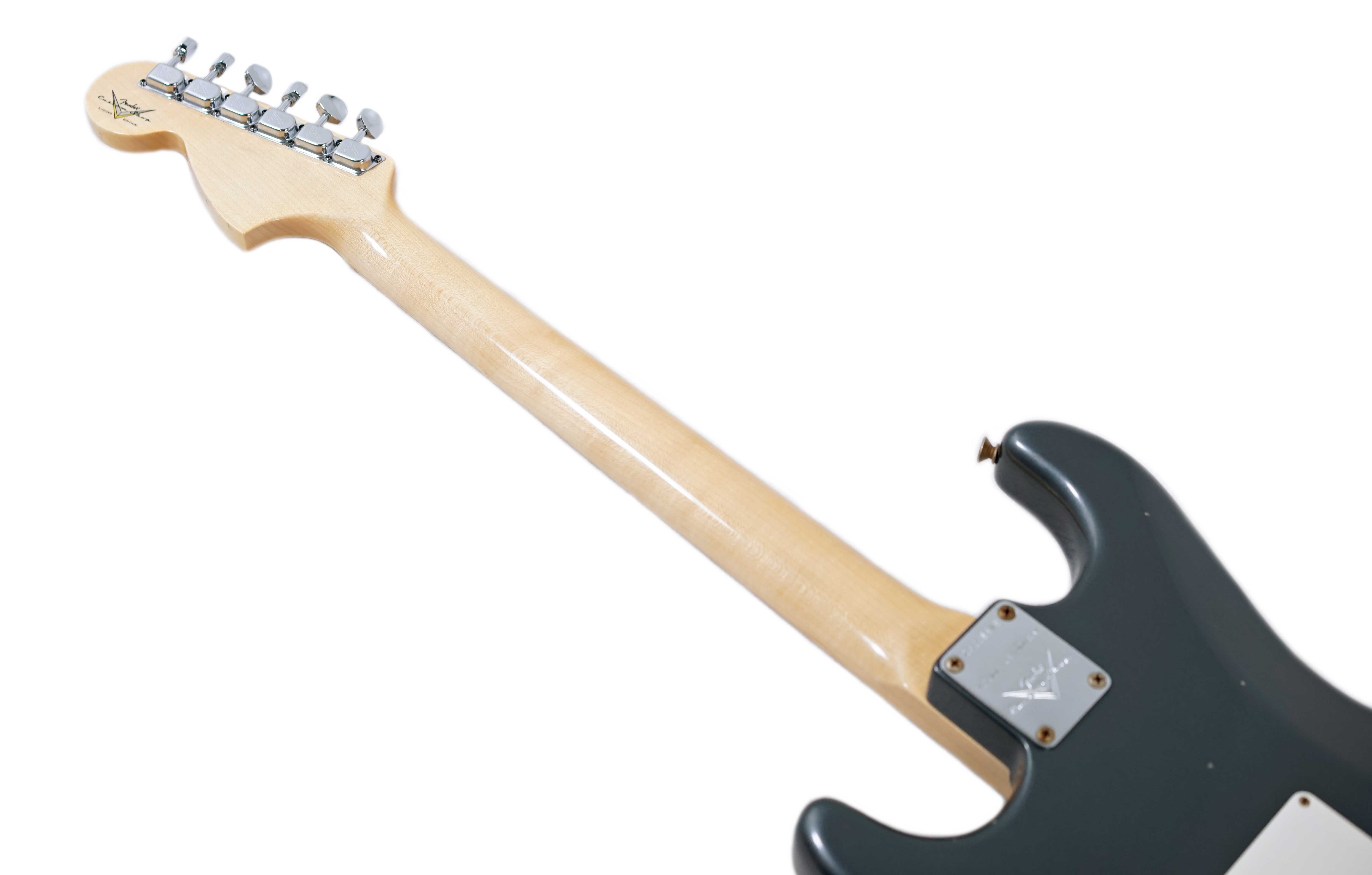 GUITARGUITAR Fender Custom Shop Limited Edition 1969 Stratocaster Journeyman Relic Aged Charcoal Frosted Metallic #CZ558818