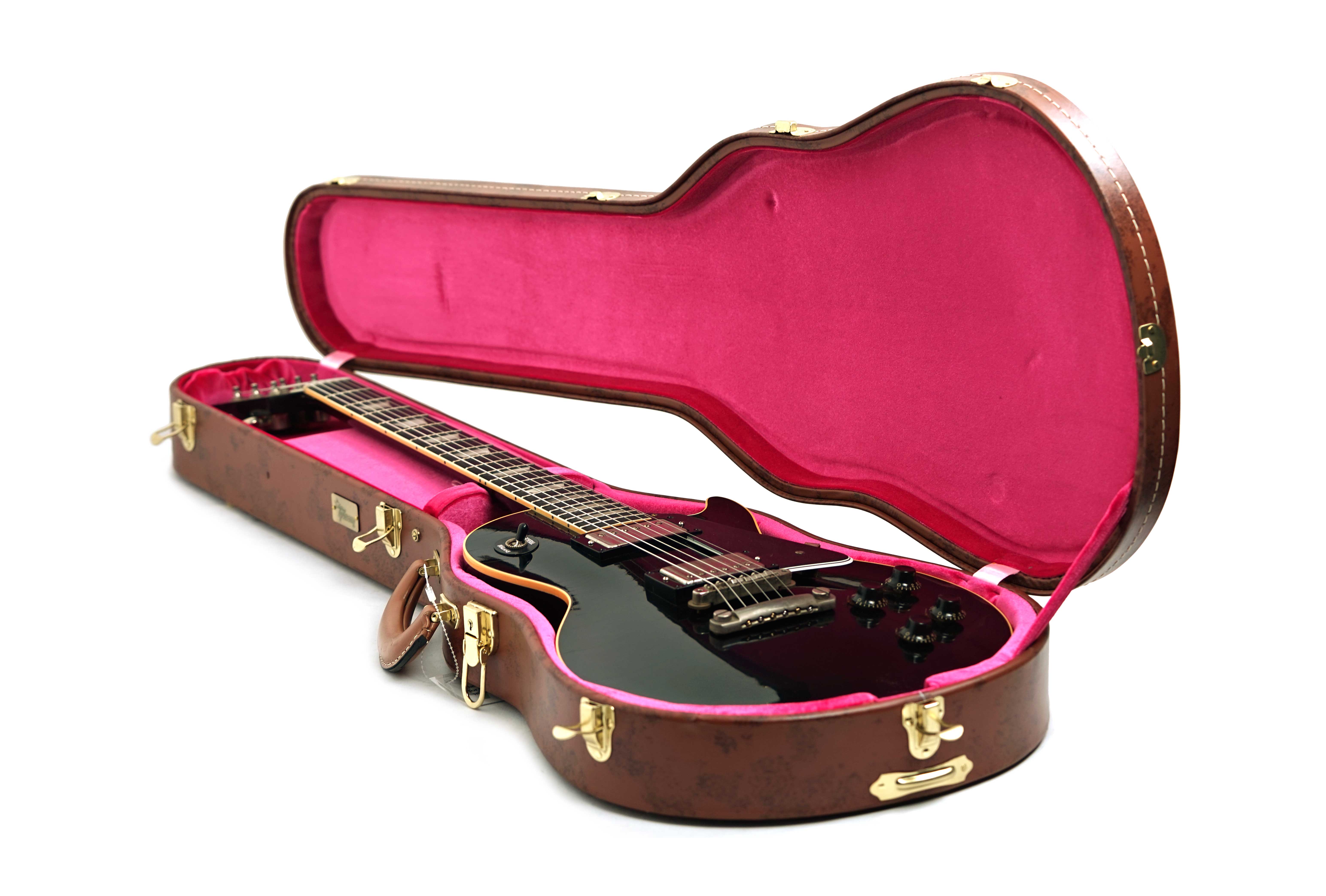 GUITARGUITAR Gibson Custom Shop Dealer Select 1957 Les Paul Standard Ebony Murphy Lab Ultra Light Aged #751217