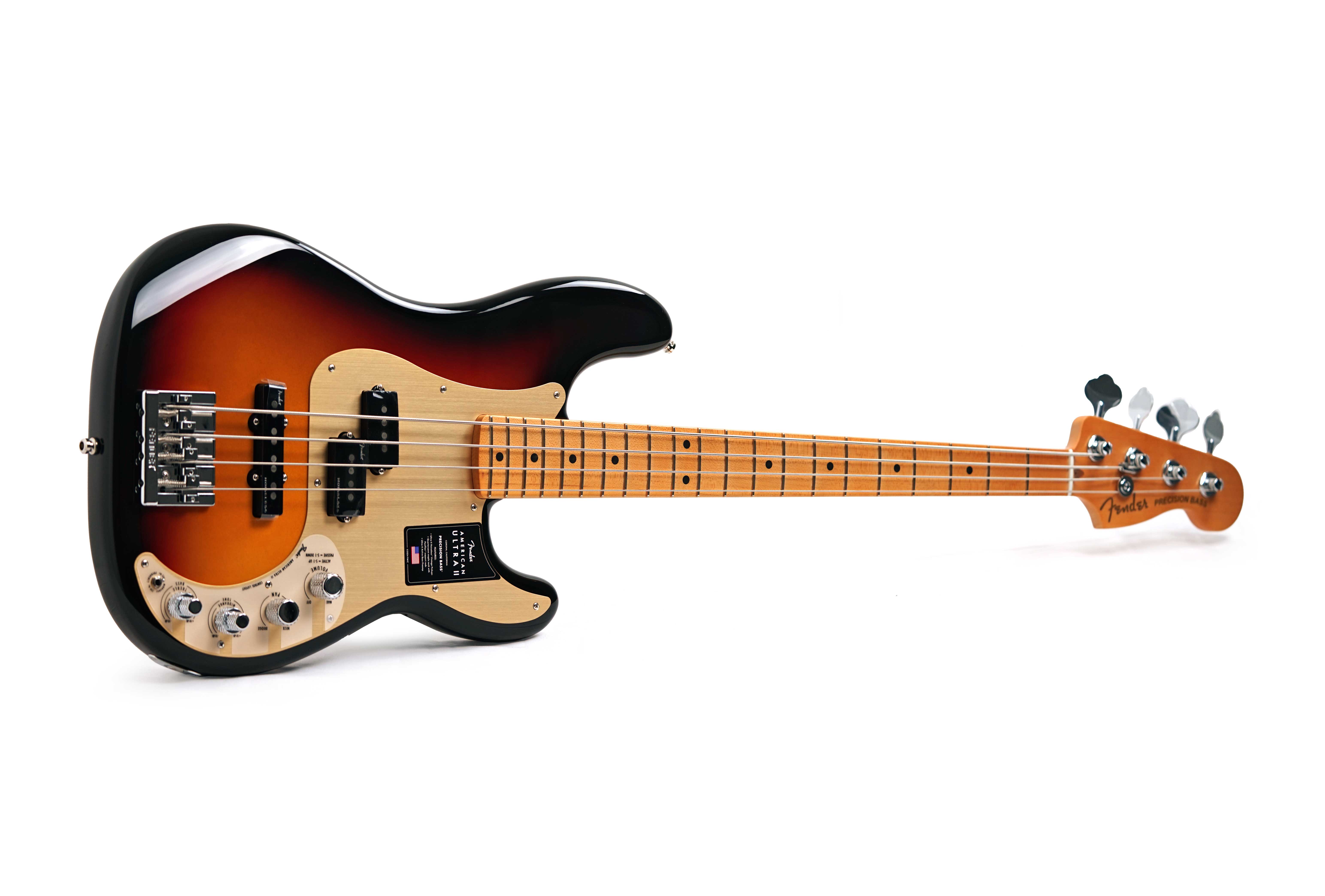 GUITARGUITAR Fender American Ultra II Precision Bass Ultraburst Maple Fingerboard #US25007018
