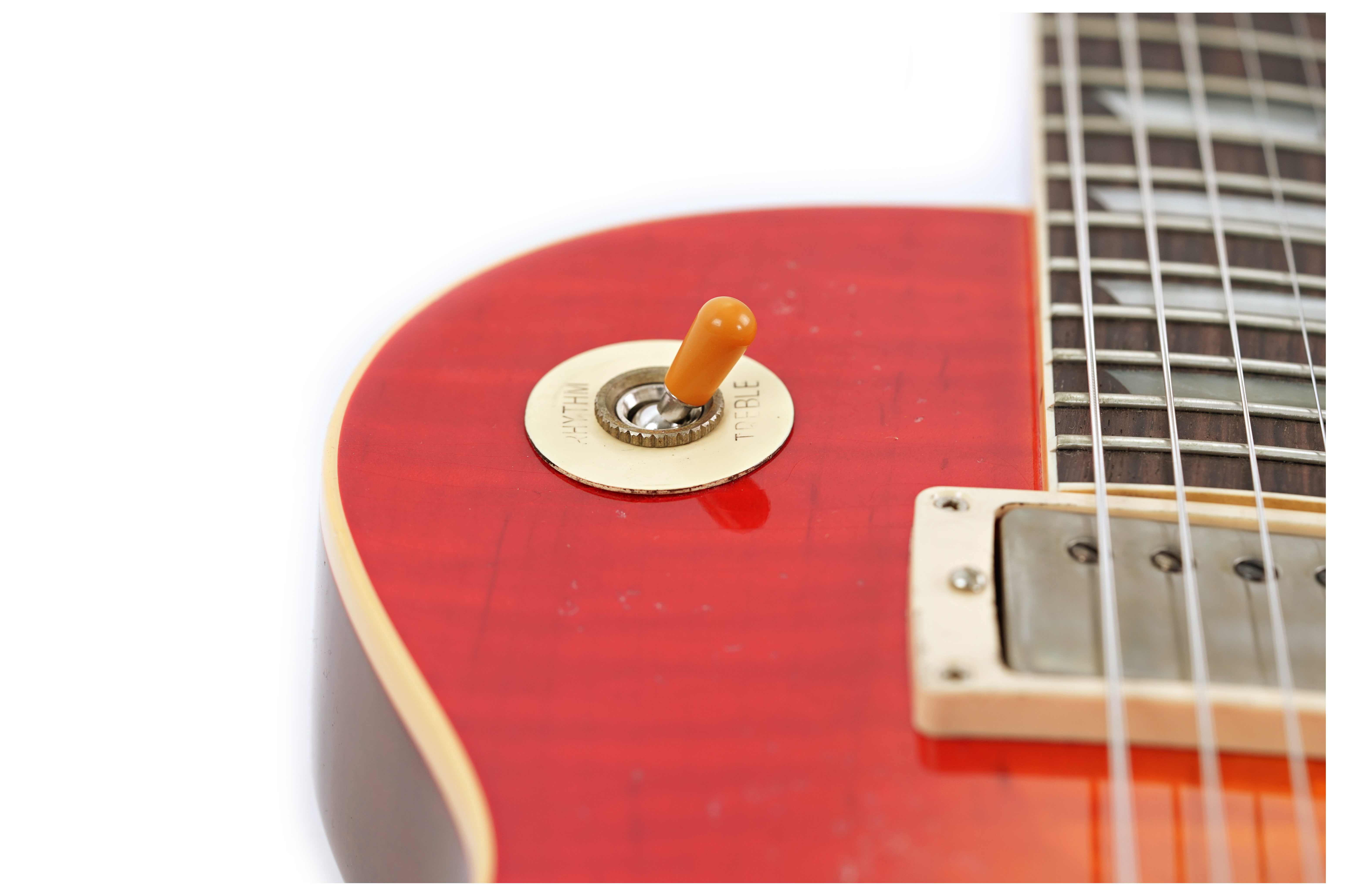 GUITARGUITAR Gibson Custom Shop 60s Les Paul Standard M2M Tomato Soup Burst Murphy Lab Heavy Aged #04327