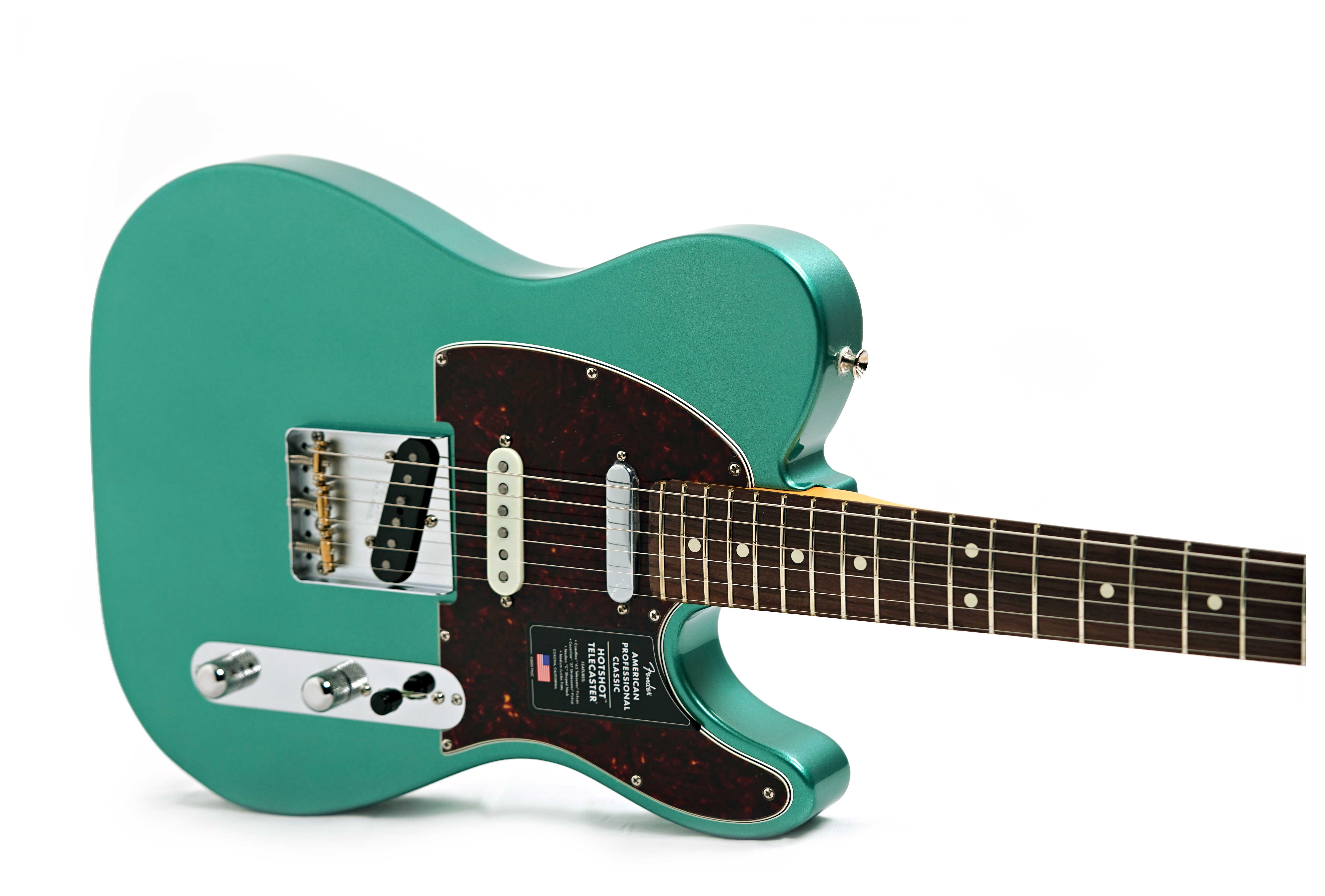 GUITARGUITAR Fender American Professional Classic Hotshot Telecaster SSS Faded Sherwood Green Metallic Rosewood Fingerboard #US25088059