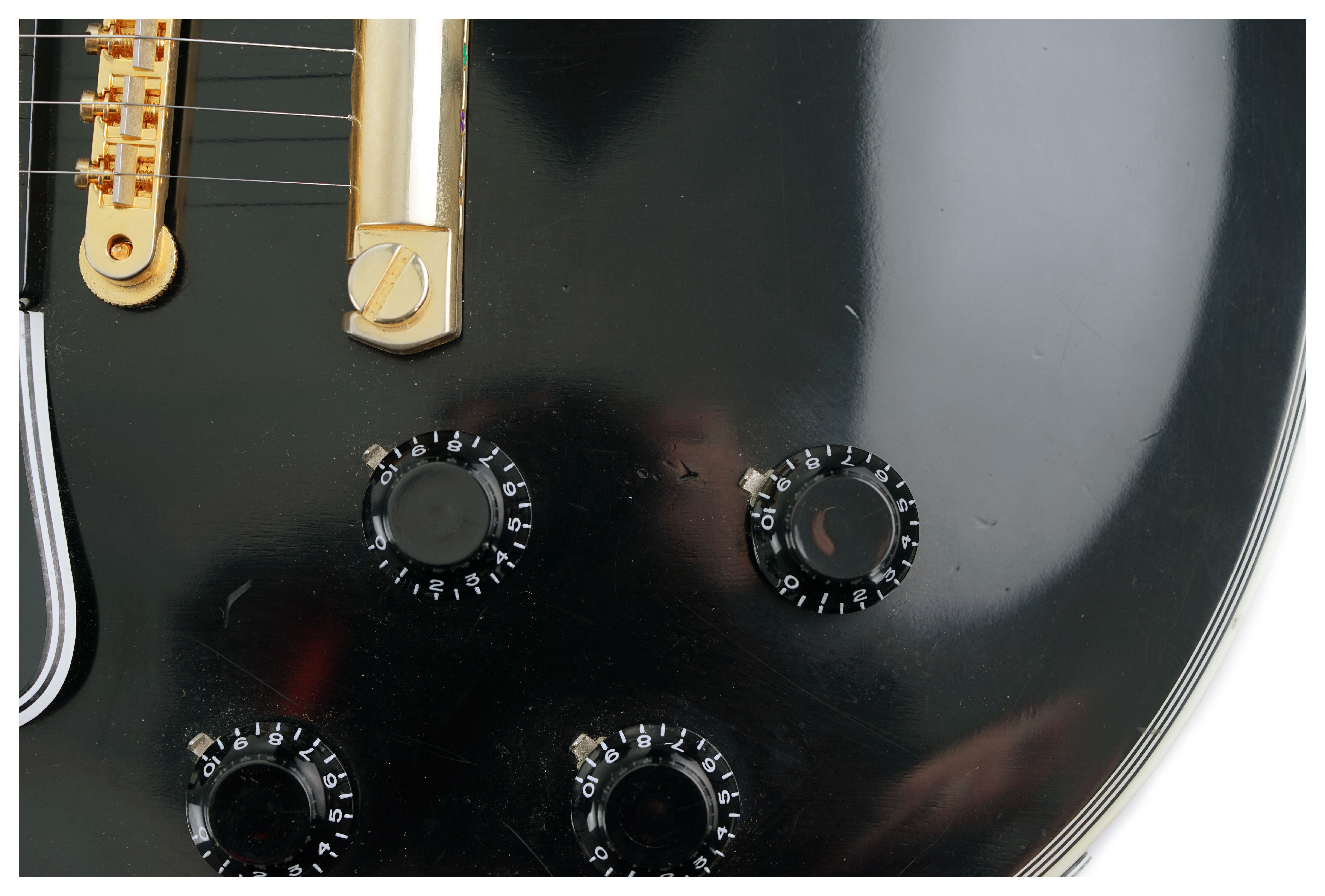 GUITARGUITAR Gibson Custom Shop 1957 Les Paul Custom 2 Pickup VOS Ebony Left Handed (Pre-Owned) #71638