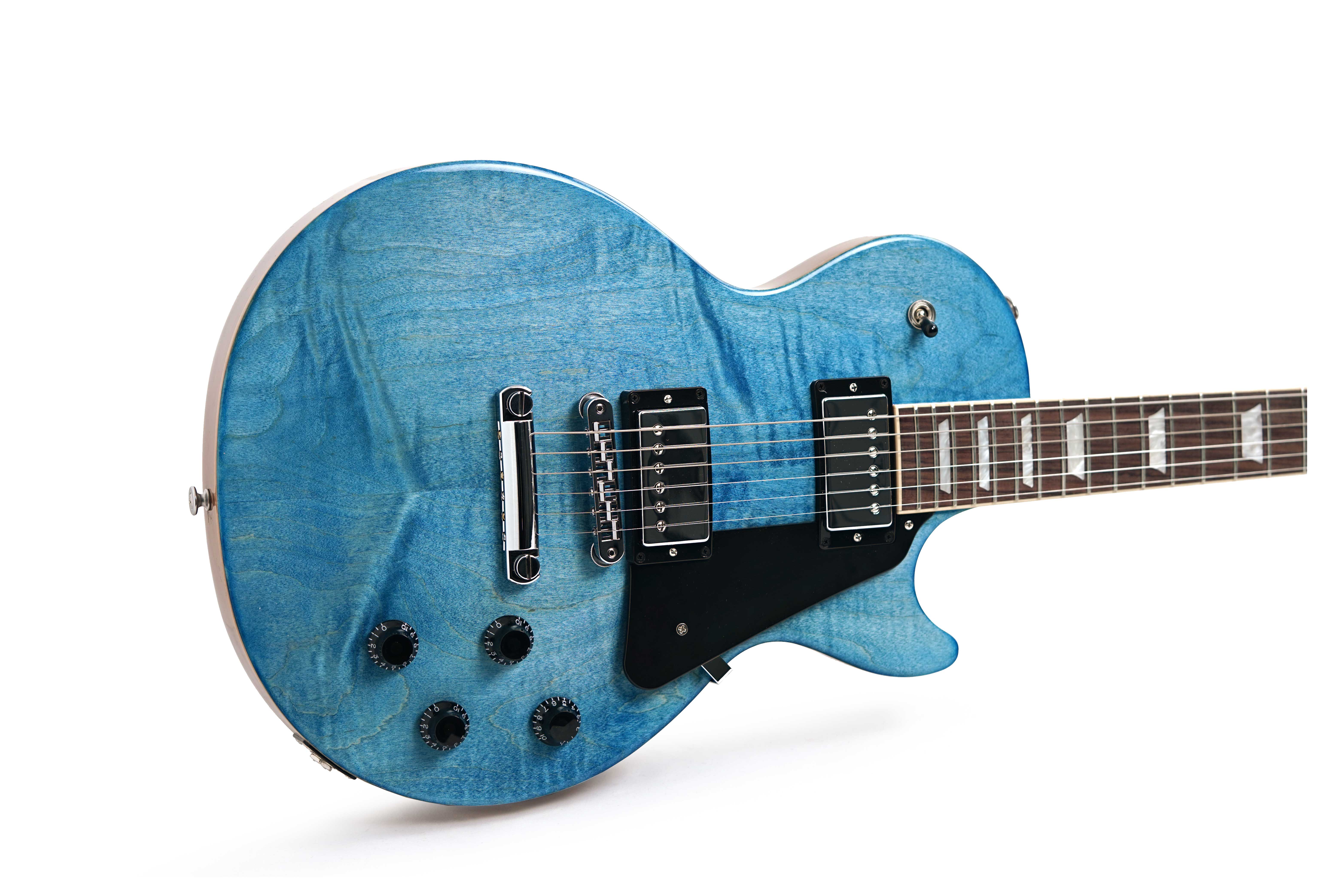 GUITARGUITAR Gibson Les Paul Studio Figured Ocean Blue #204350335