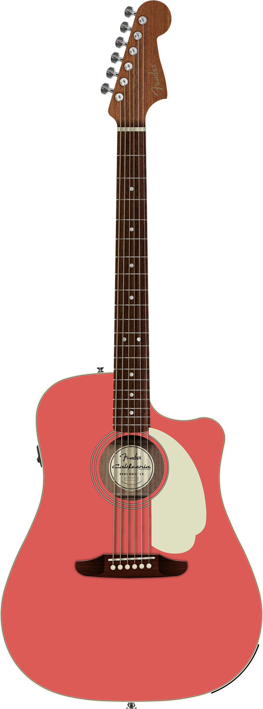GUITARGUITAR Fender California Standard Redondo CE Fiesta Red