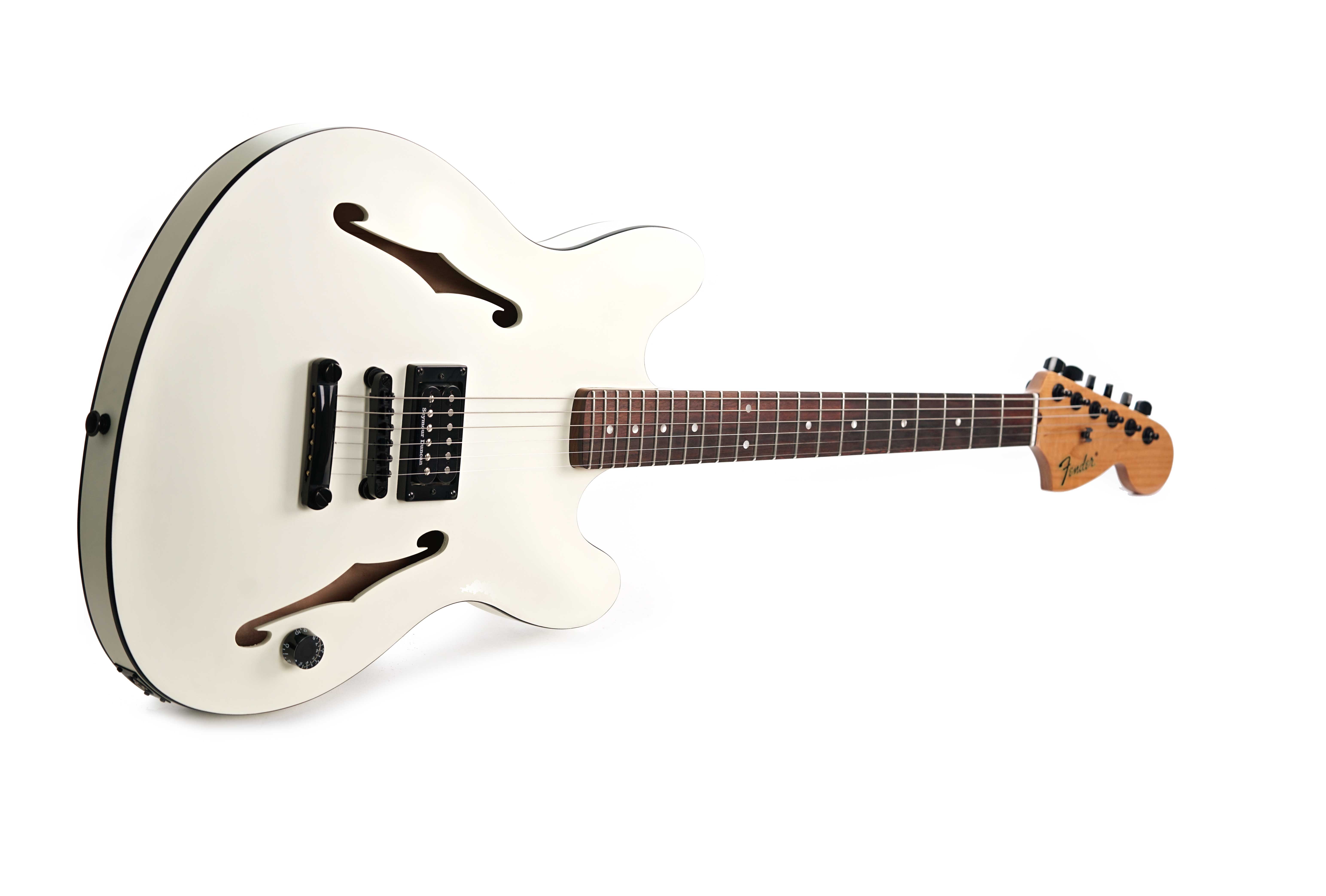 GUITARGUITAR Fender Tom DeLonge Starcaster Rosewood Fingerboard Satin Olympic White (Ex-Demo) #ISFH24000131