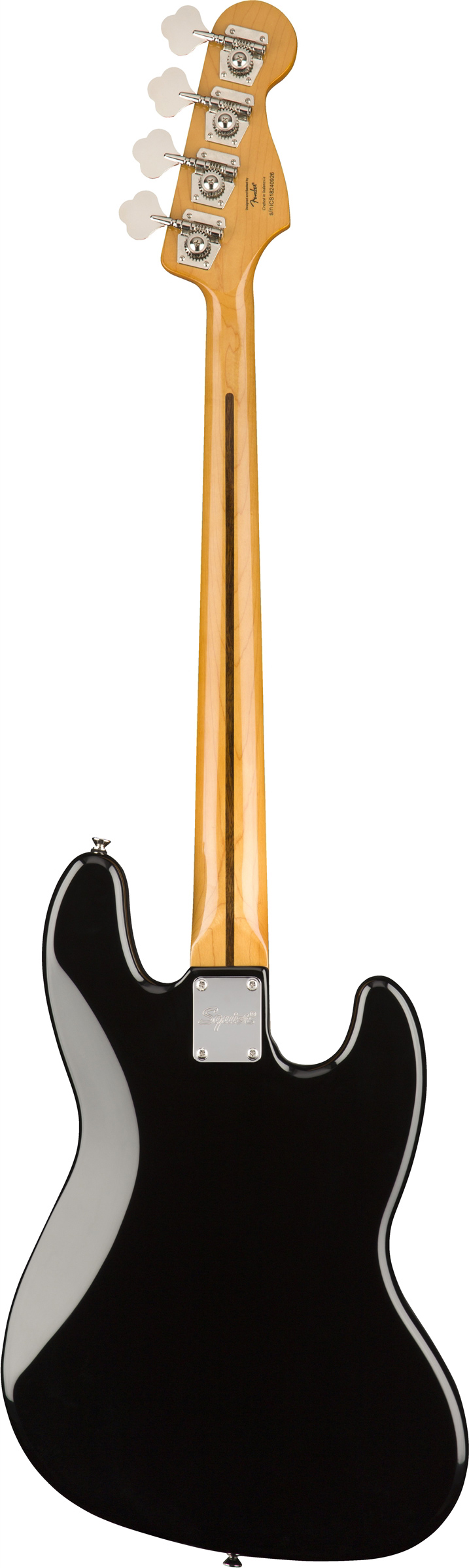 GUITARGUITAR Squier Classic Vibe 70s Jazz Bass Black Maple Fingerboard Left Handed