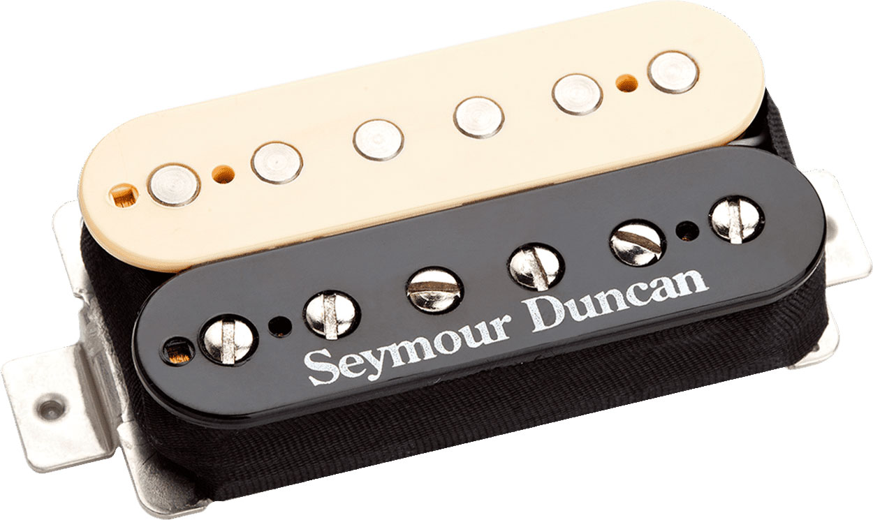 GUITARGUITAR Seymour Duncan High Voltage Bridge Humbucker Reverse Zebra