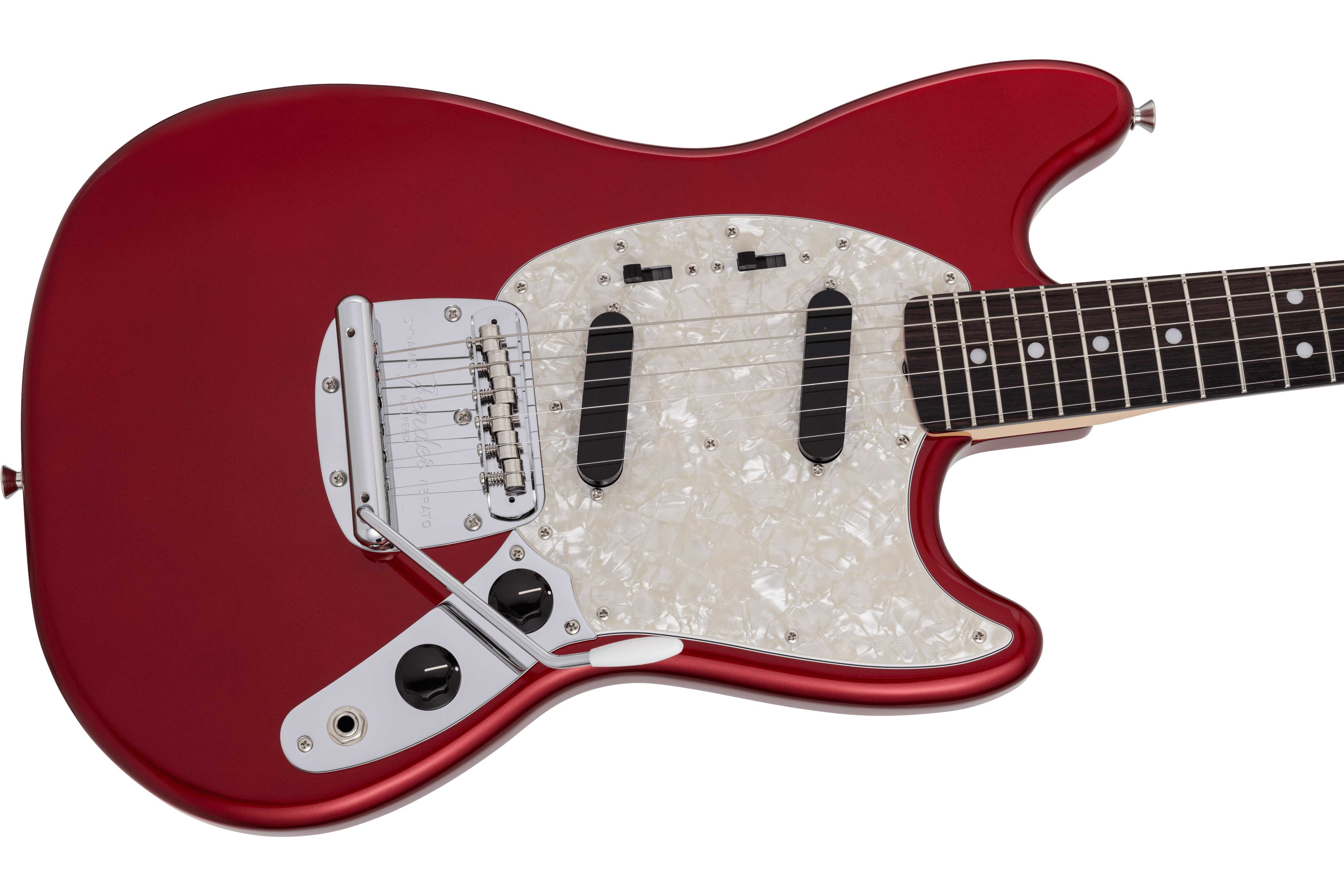GUITARGUITAR Fender Made In Japan Traditional 70s Mustang Candy Apple Red Rosewood Fingerboard