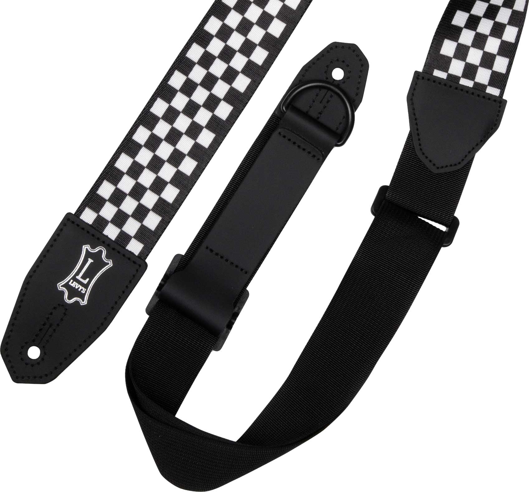 GUITARGUITAR Levy's Right Height Black and White Check