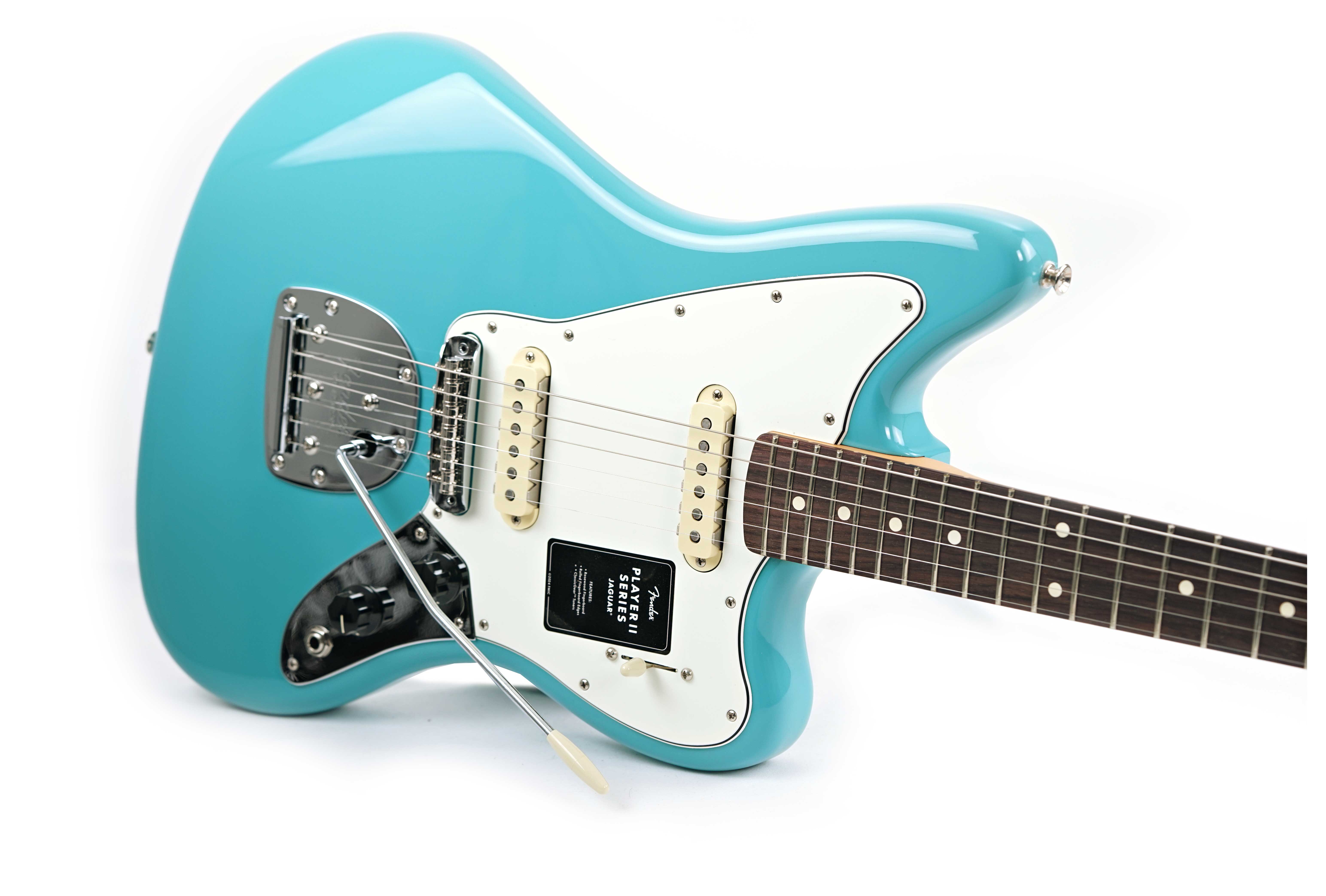 GUITARGUITAR Fender Player II Jaguar Rosewood Fingerboard Aquatone Blue