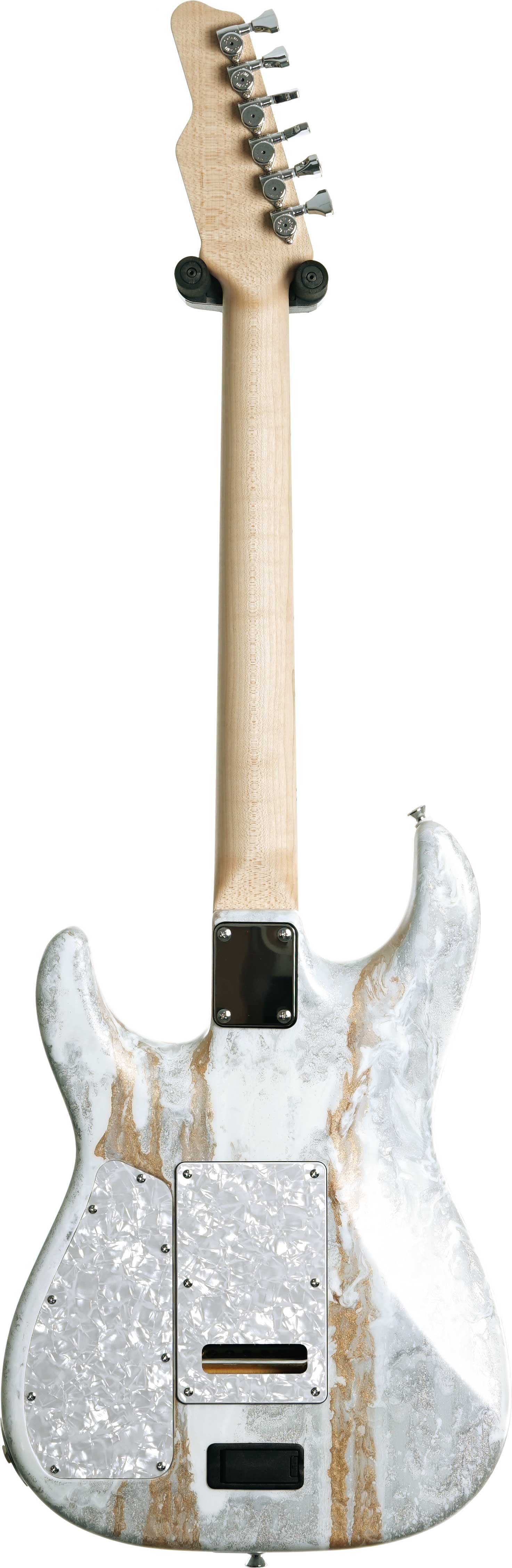 GUITARGUITAR Tyler USA Studio Elite HD White Shmear Maple Fingerboard #24385
