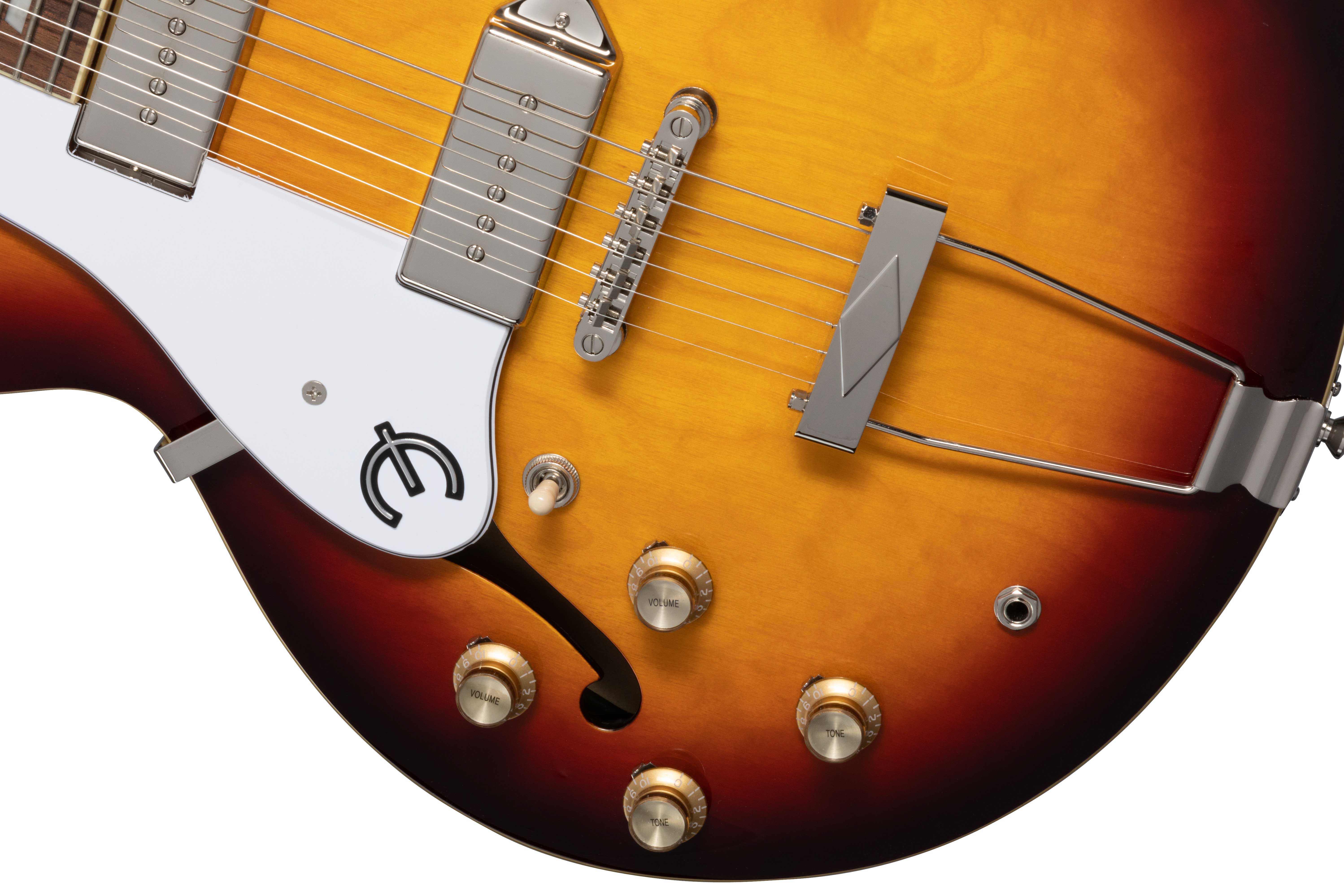 GUITARGUITAR Epiphone 2023 Casino Vintage Sunburst Left Handed