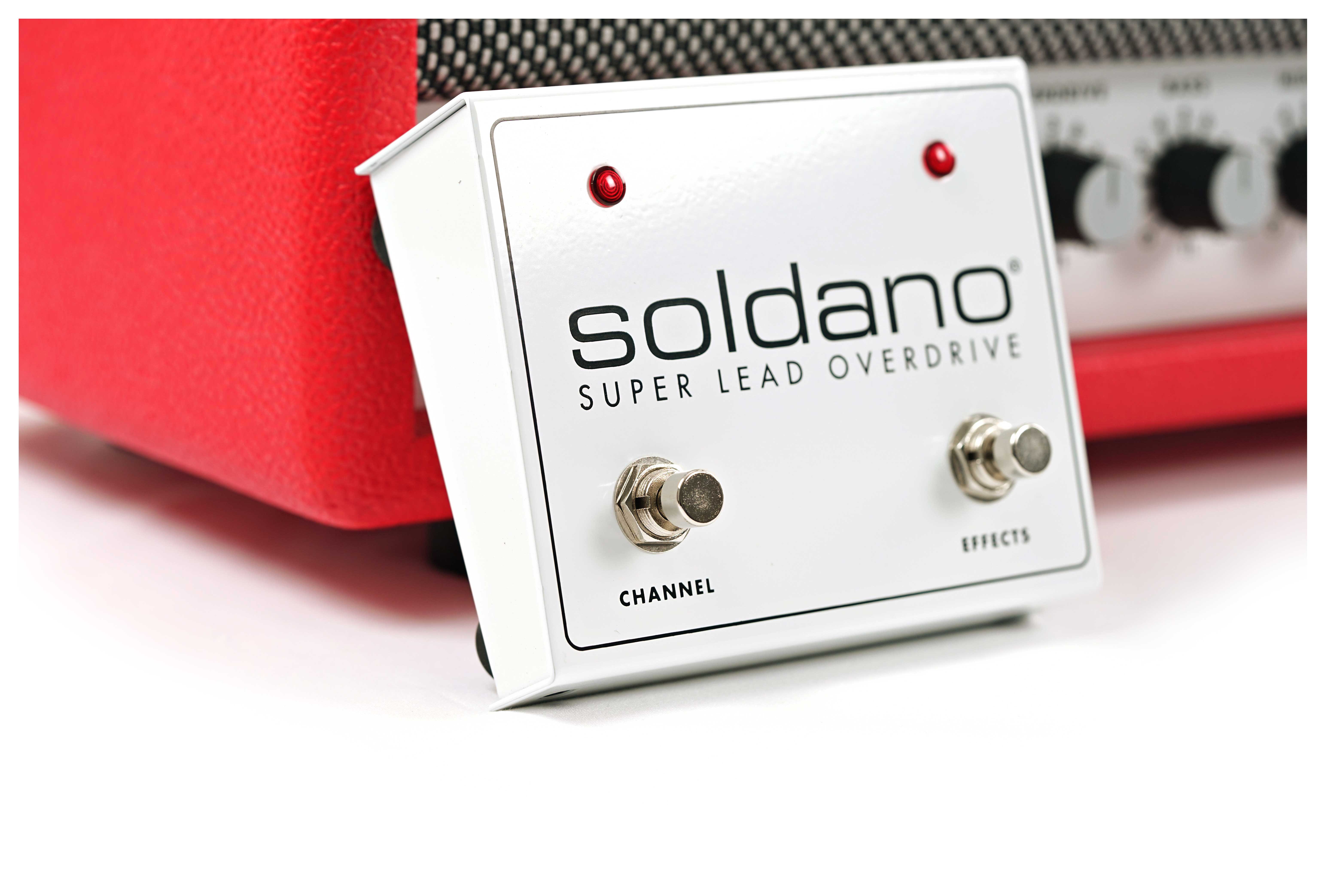 GUITARGUITAR Soldano SLO-100 Red Tolex Valve Amp Head