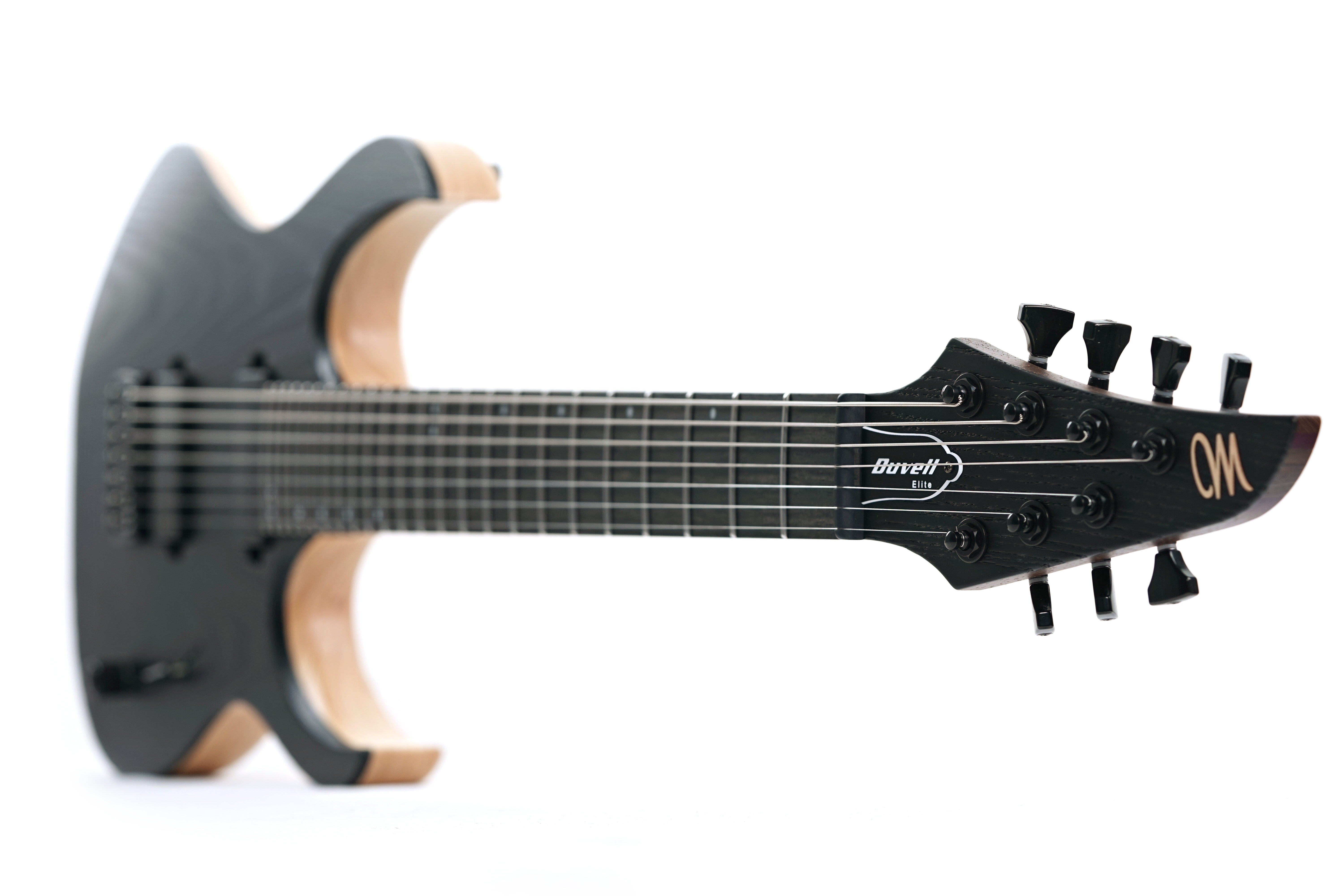 GUITARGUITAR Mayones Duvell Elite Pro 7 Monolith Black Matt Ash #DF2504017