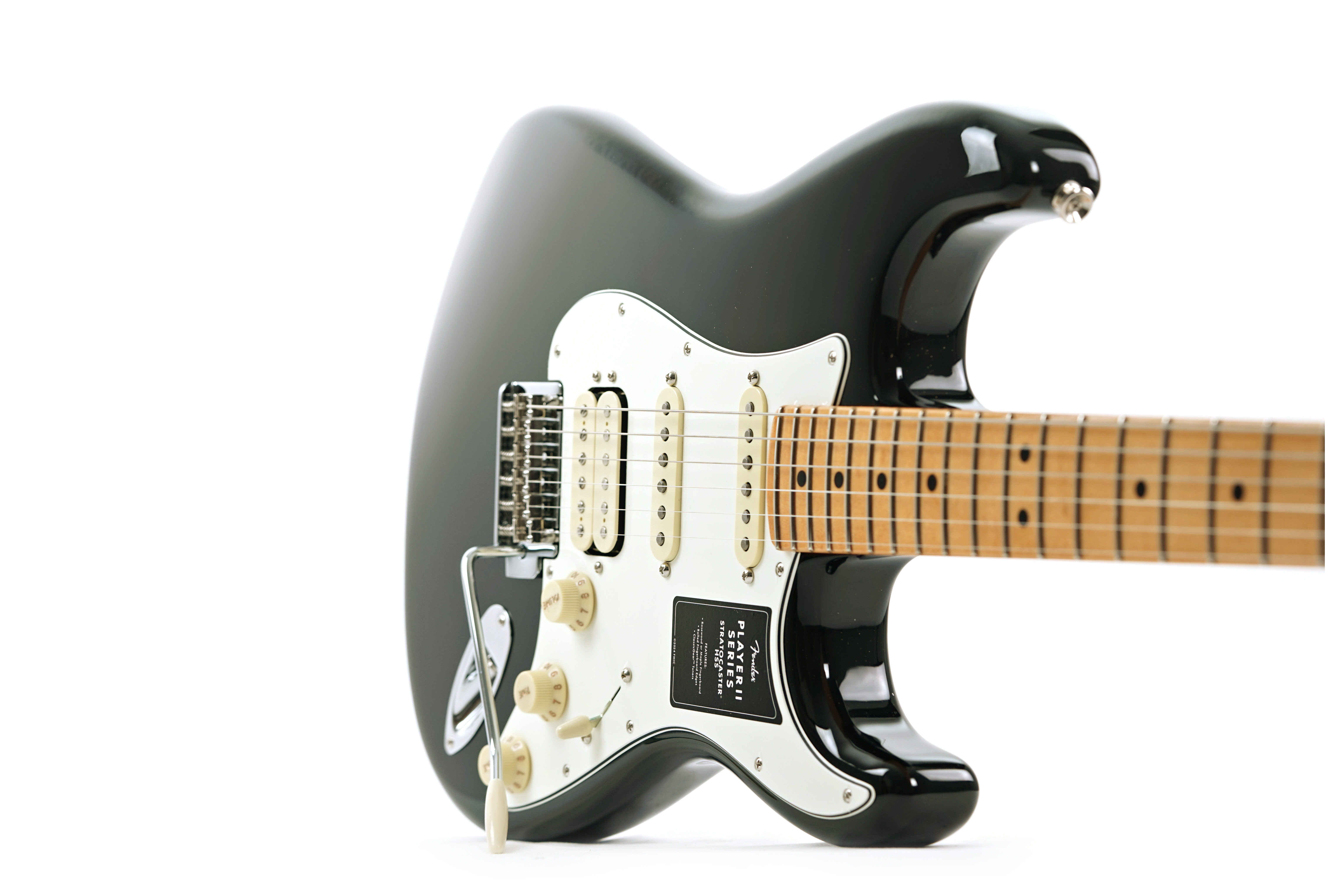 GUITARGUITAR Fender Player II Stratocaster HSS Black Maple Fingerboard