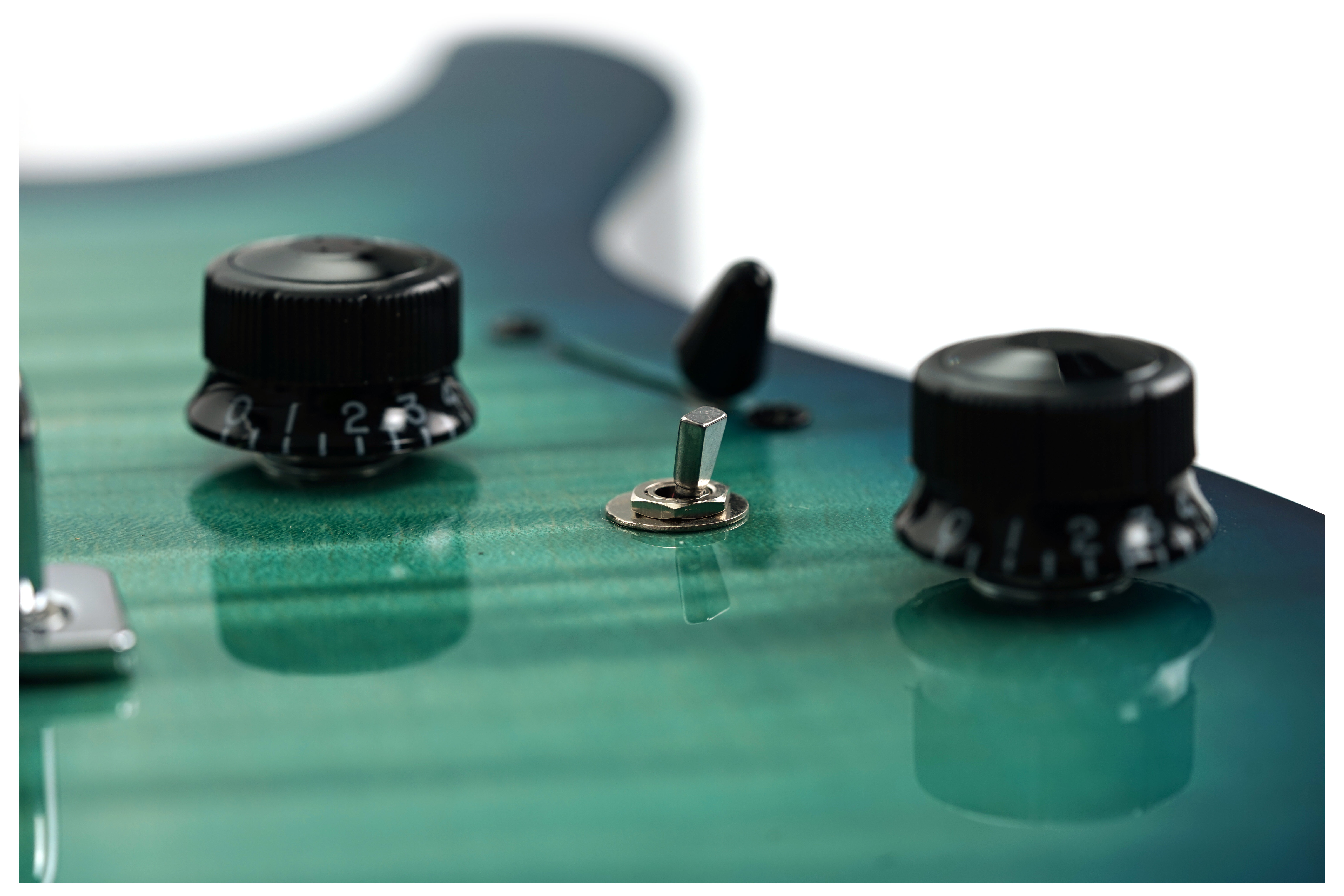 GUITARGUITAR Ibanez AZ24S1F AZ Standard HH Transparent Turquoise Burst