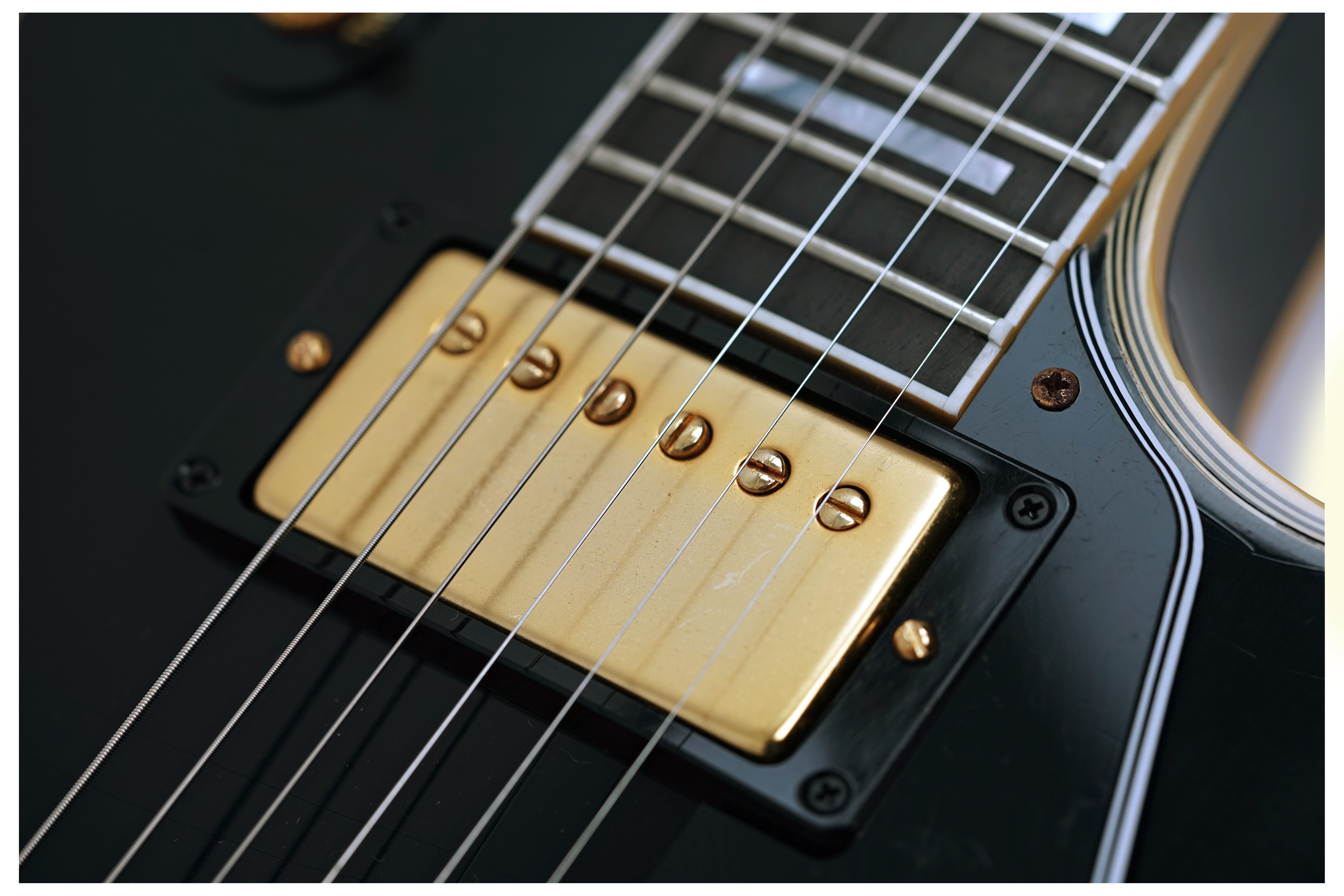 GUITARGUITAR Gibson Custom Shop Murphy Lab 1968 Les Paul Custom Reissue Ultra Light Aged Ebony #509028