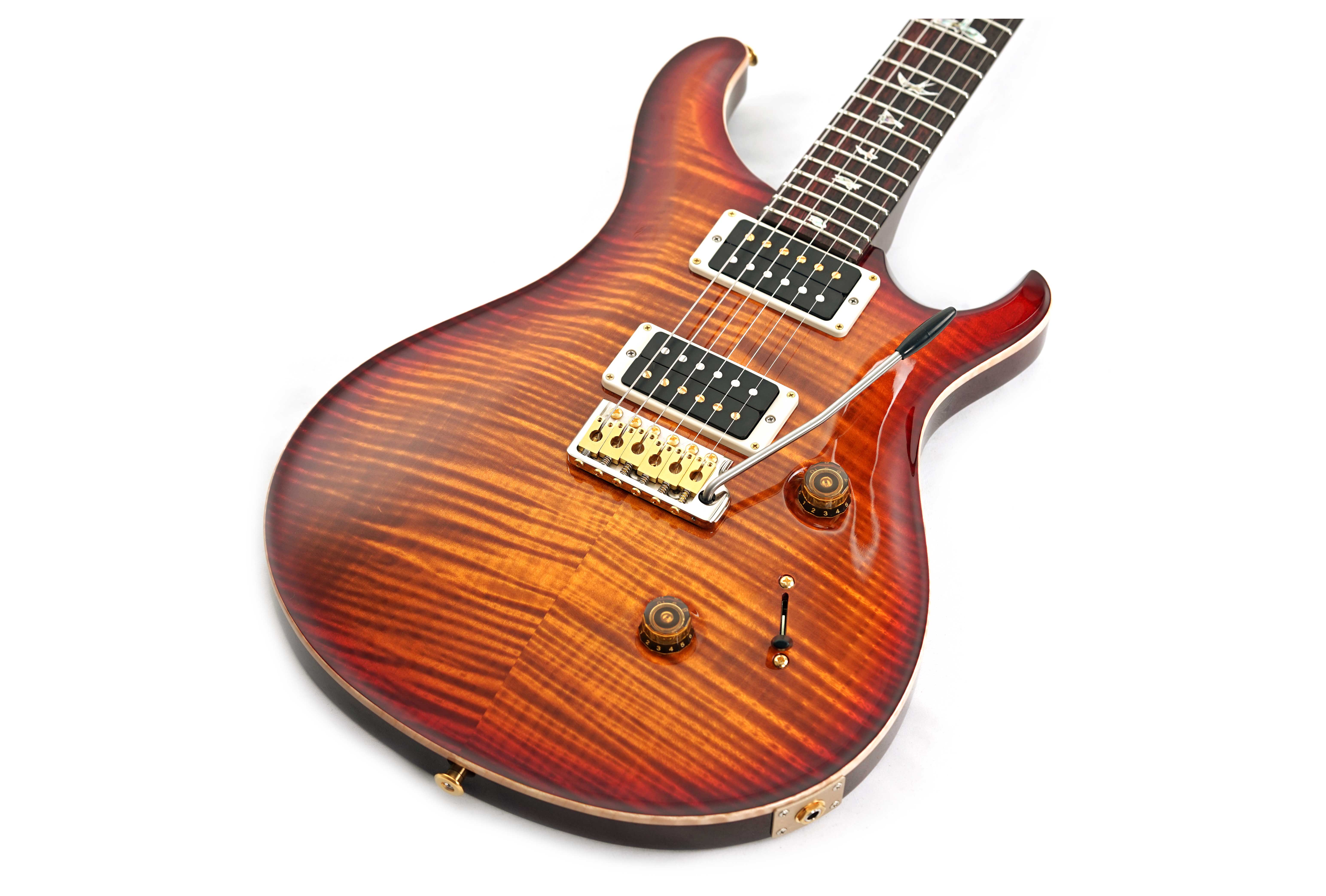 GUITARGUITAR PRS Custom 24 10 Top Dark Cherry Sunburst #0393515