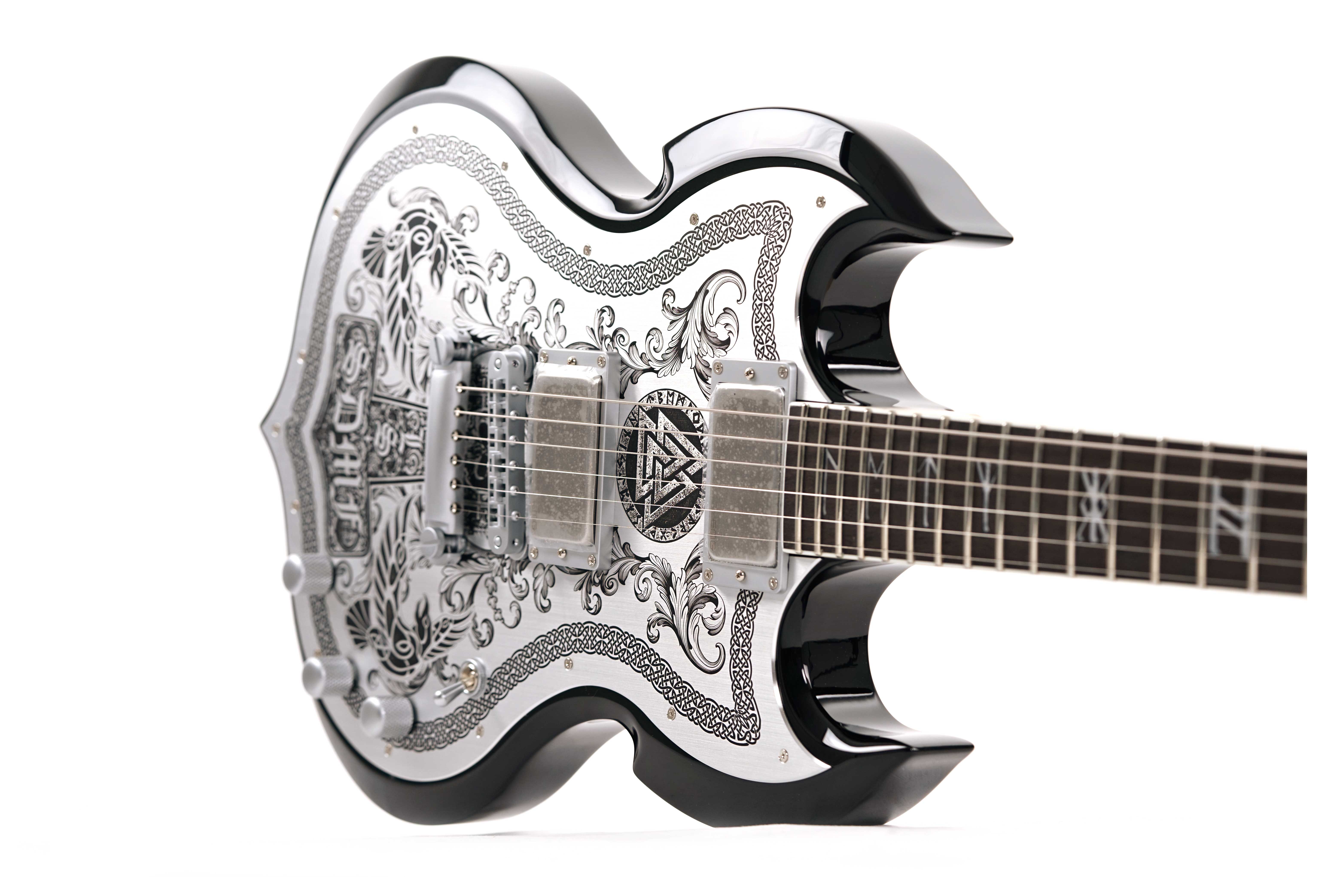 GUITARGUITAR Wylde Audio Barbarian Ironworks Black Burst