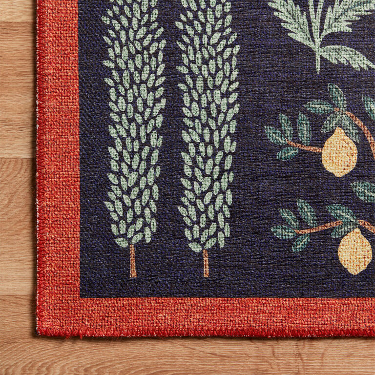 World Market Rifle Paper Co. Les Fauves Wild Animals Area Rug