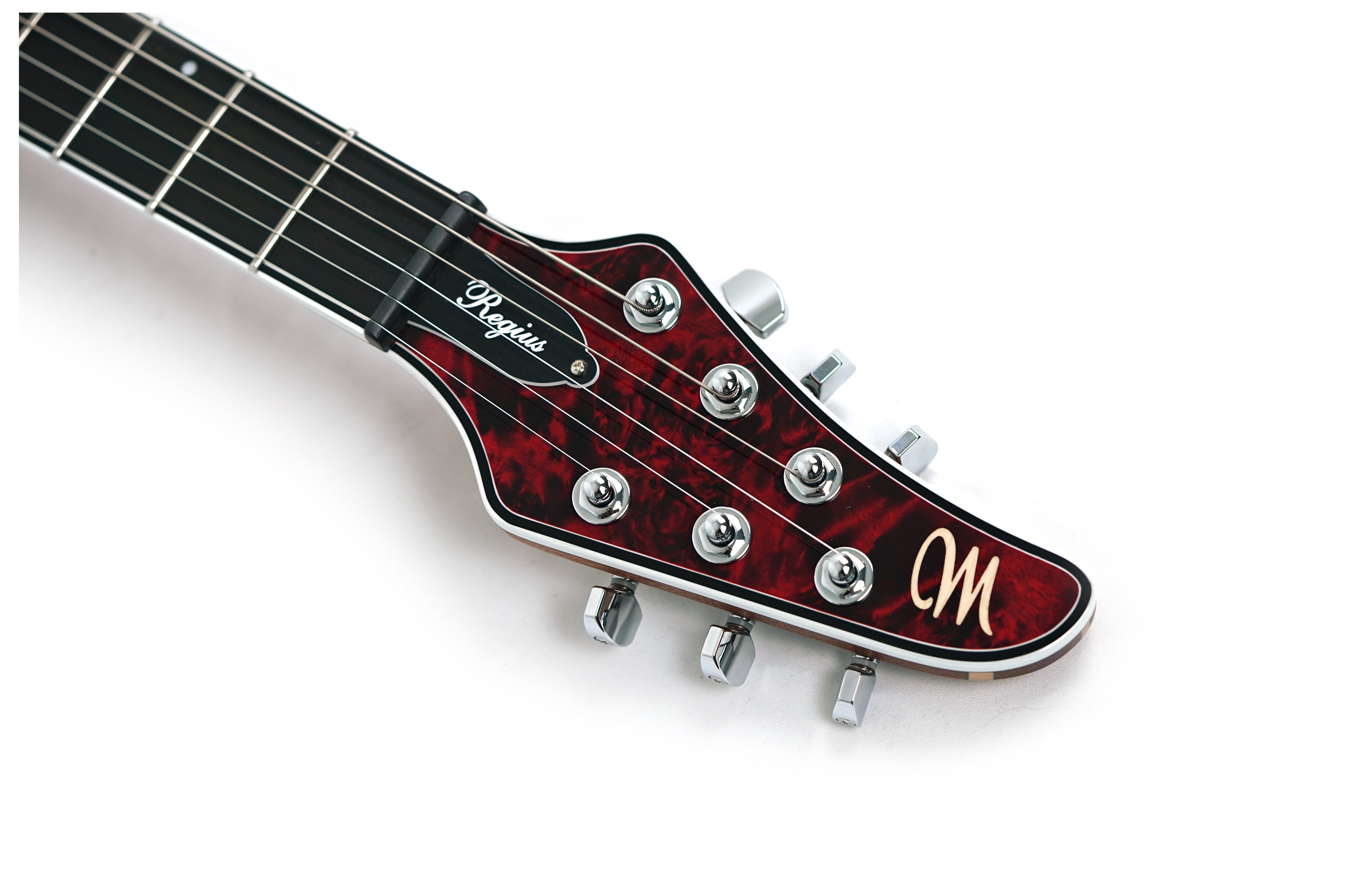 GUITARGUITAR Mayones Regius V24 6, Eye Poplar, Trans Dirty Red Gloss #RP2510410