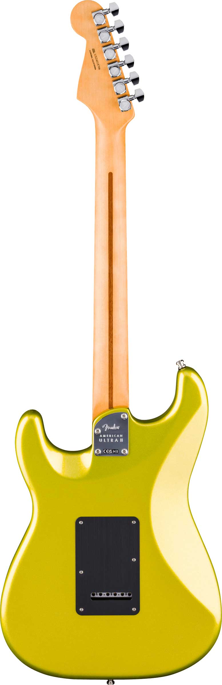 GUITARGUITAR Fender American Ultra II Stratocaster HSS Solar Flare Ebony Fingerboard
