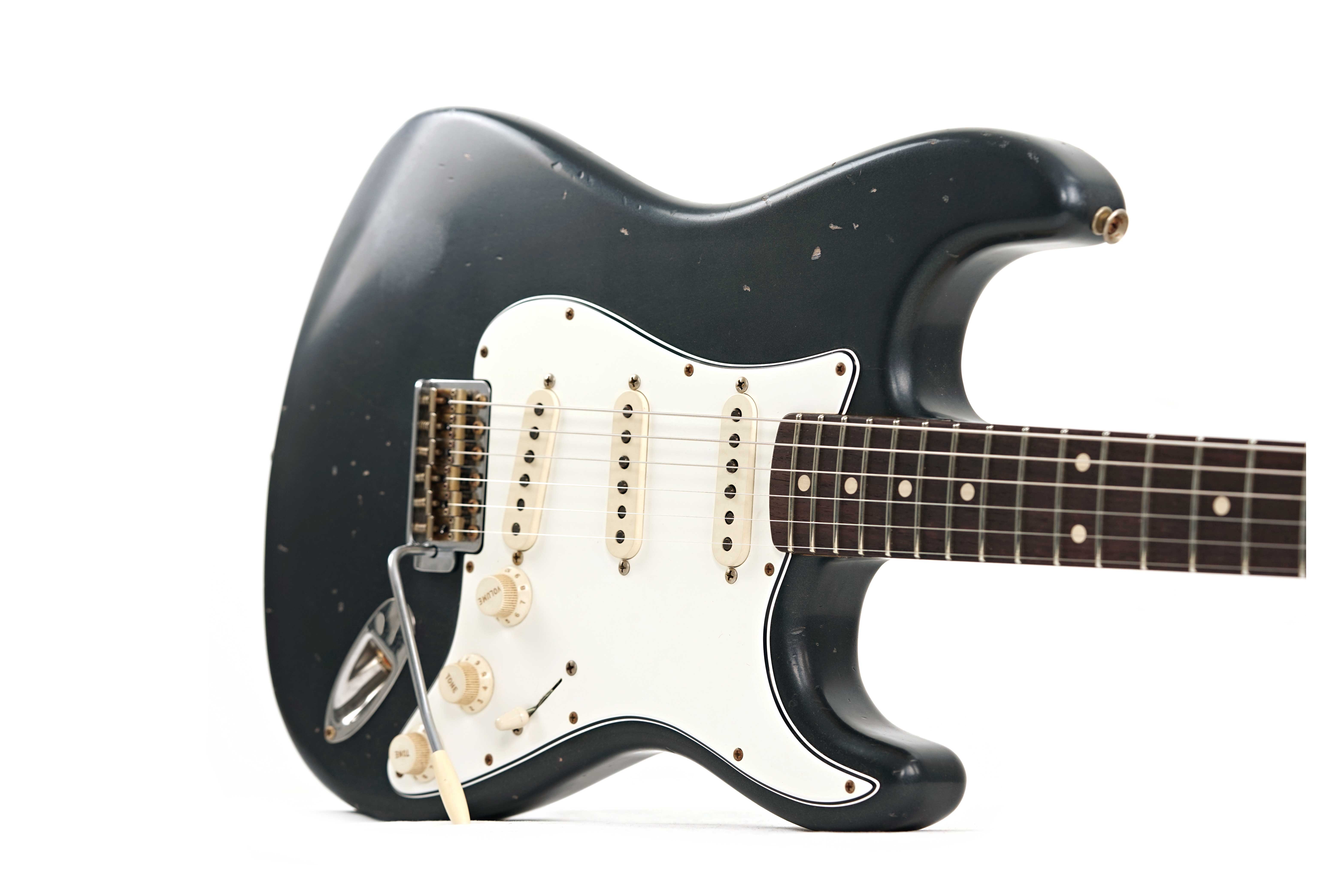 GUITARGUITAR Fender Custom Shop 1962 Stratocaster Journeyman Relic Mercedes Blue Masterbuilt by Austin MacNutt