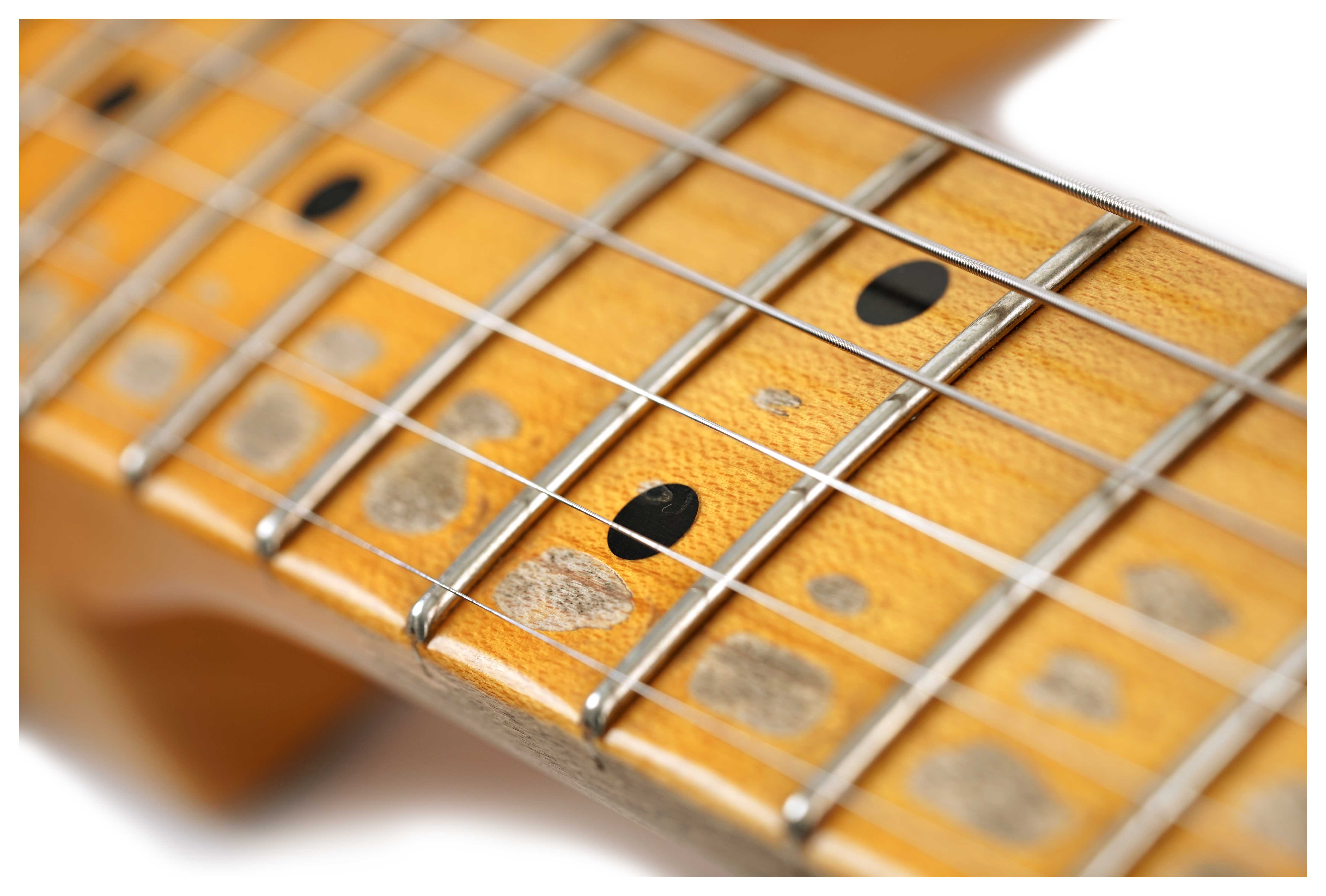 GUITARGUITAR Fender Custom Shop 52 Telecaster Heavy Relic Aged Natural Maple Fingerboard Master Built by Ron Thorn #R124045