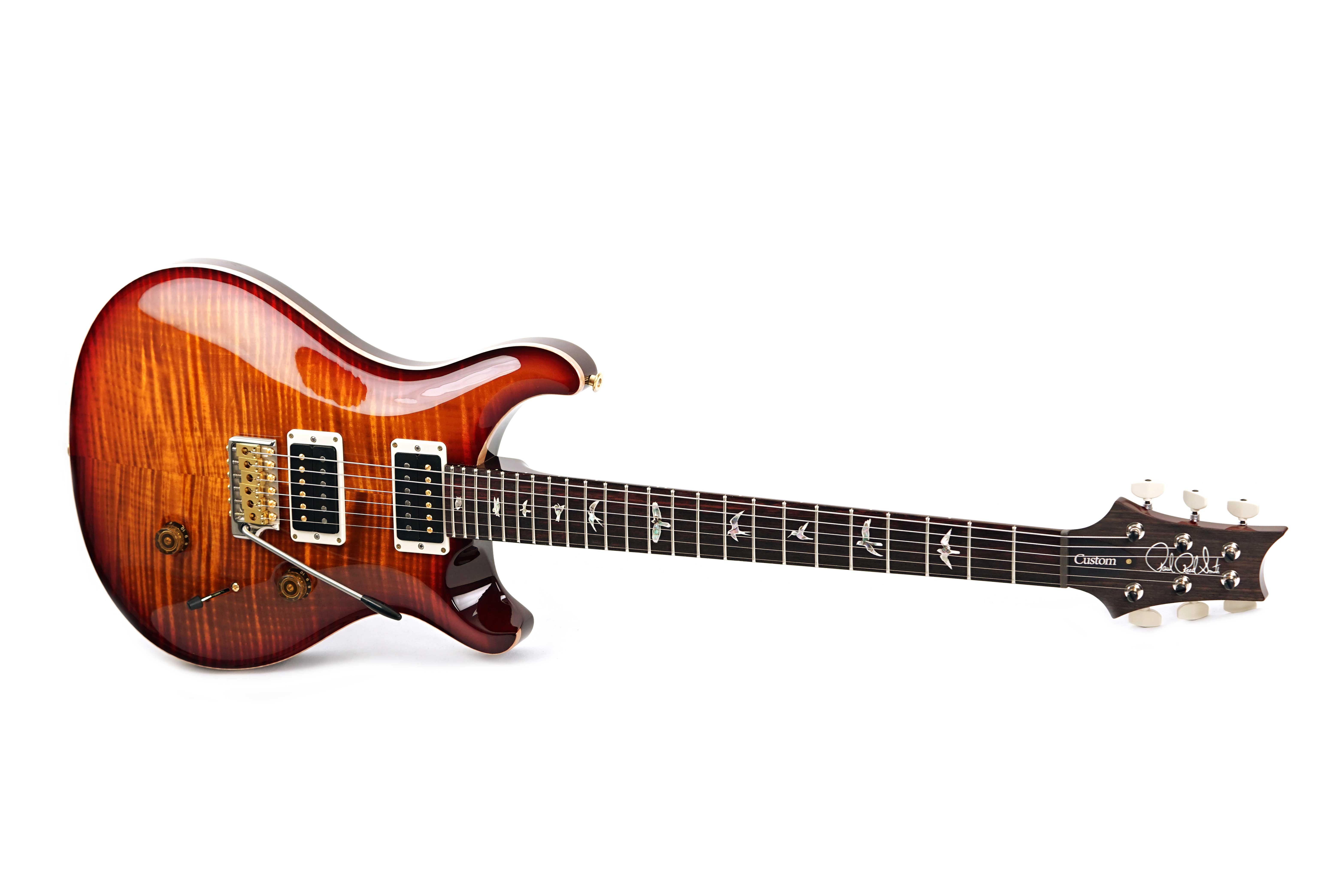 GUITARGUITAR PRS Custom 24 10 Top Dark Cherry Sunburst #0393515