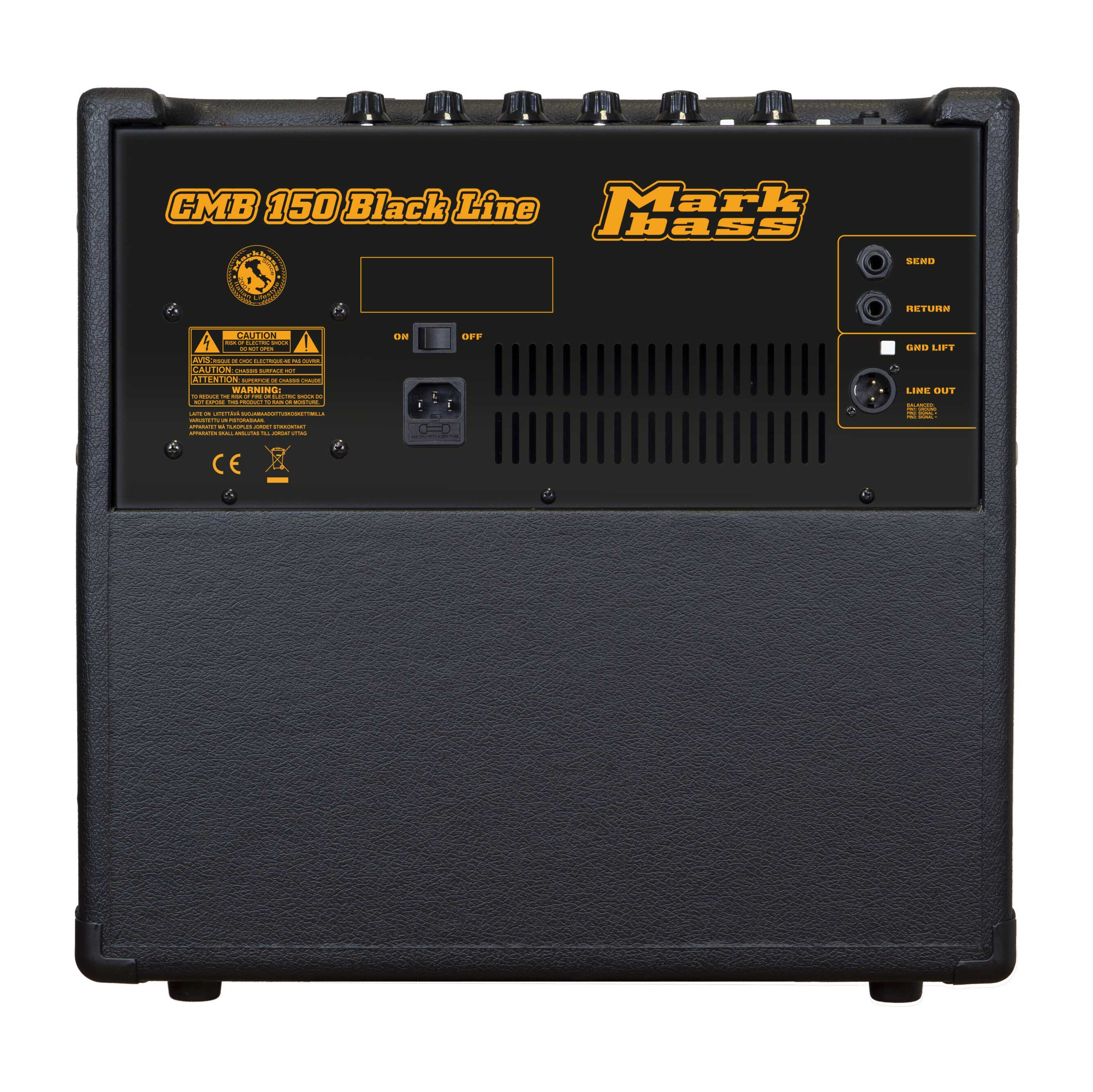 GUITARGUITAR Mark Bass CMB 121 Blackline Bass Combo Solid State Amp