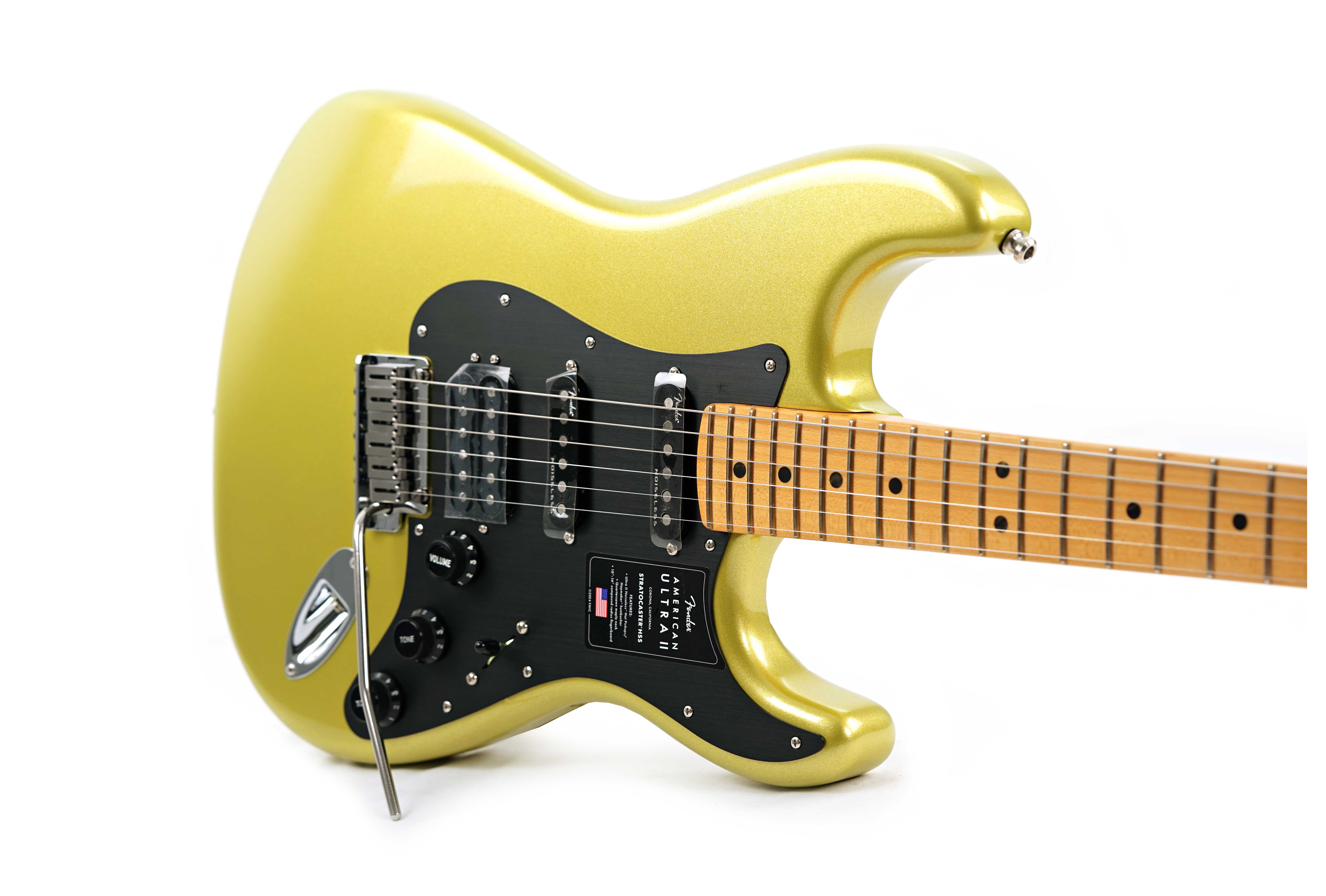 GUITARGUITAR Fender American Ultra II Stratocaster HSS Maple Fingerboard Solar Flare