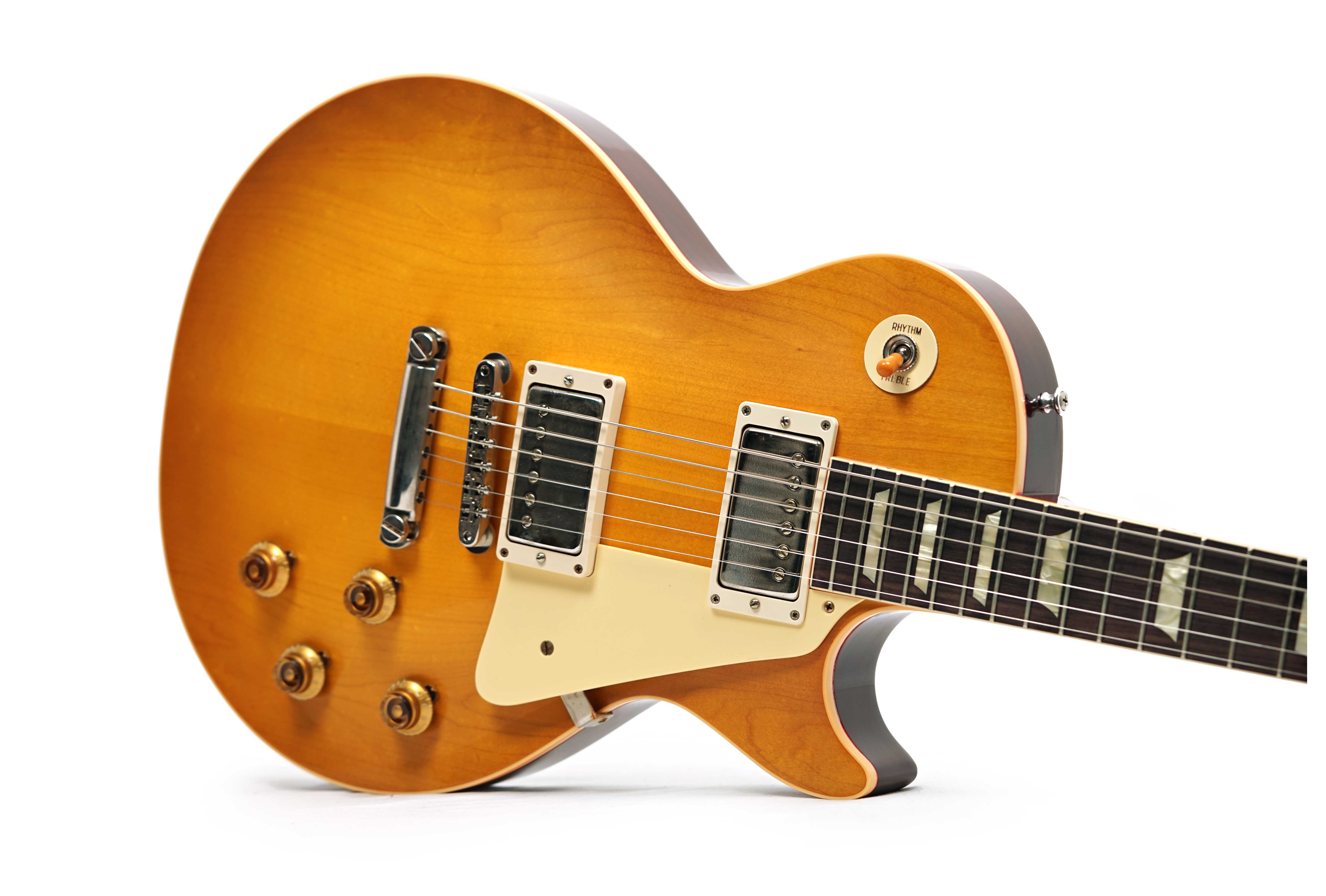 GUITARGUITAR Gibson Custom Shop 1958 Les Paul Standard Reissue Lemon Burst VOS #85373