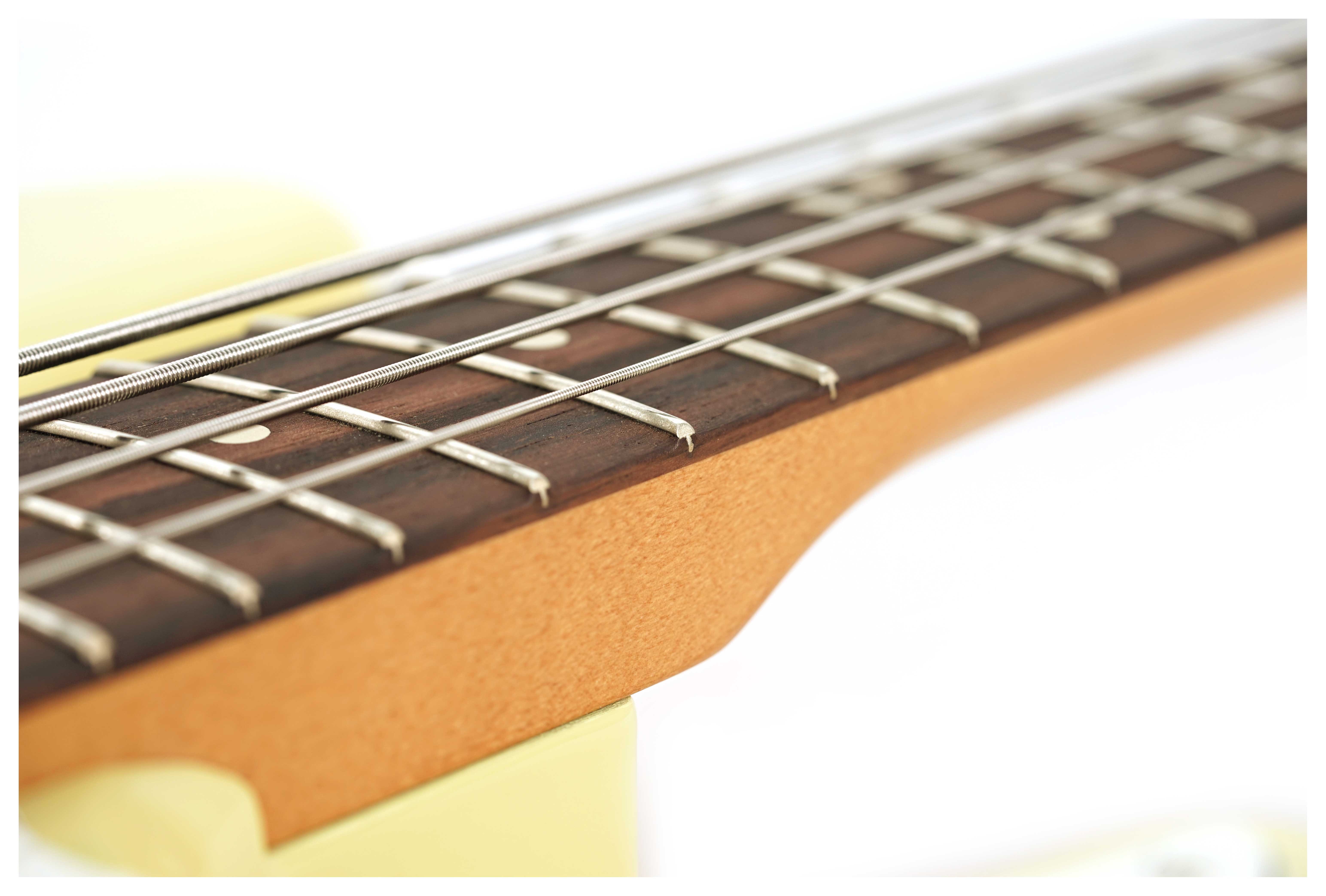 GUITARGUITAR Fender Player II Jazz Bass Hialeah Yellow Rosewood Fingerboard